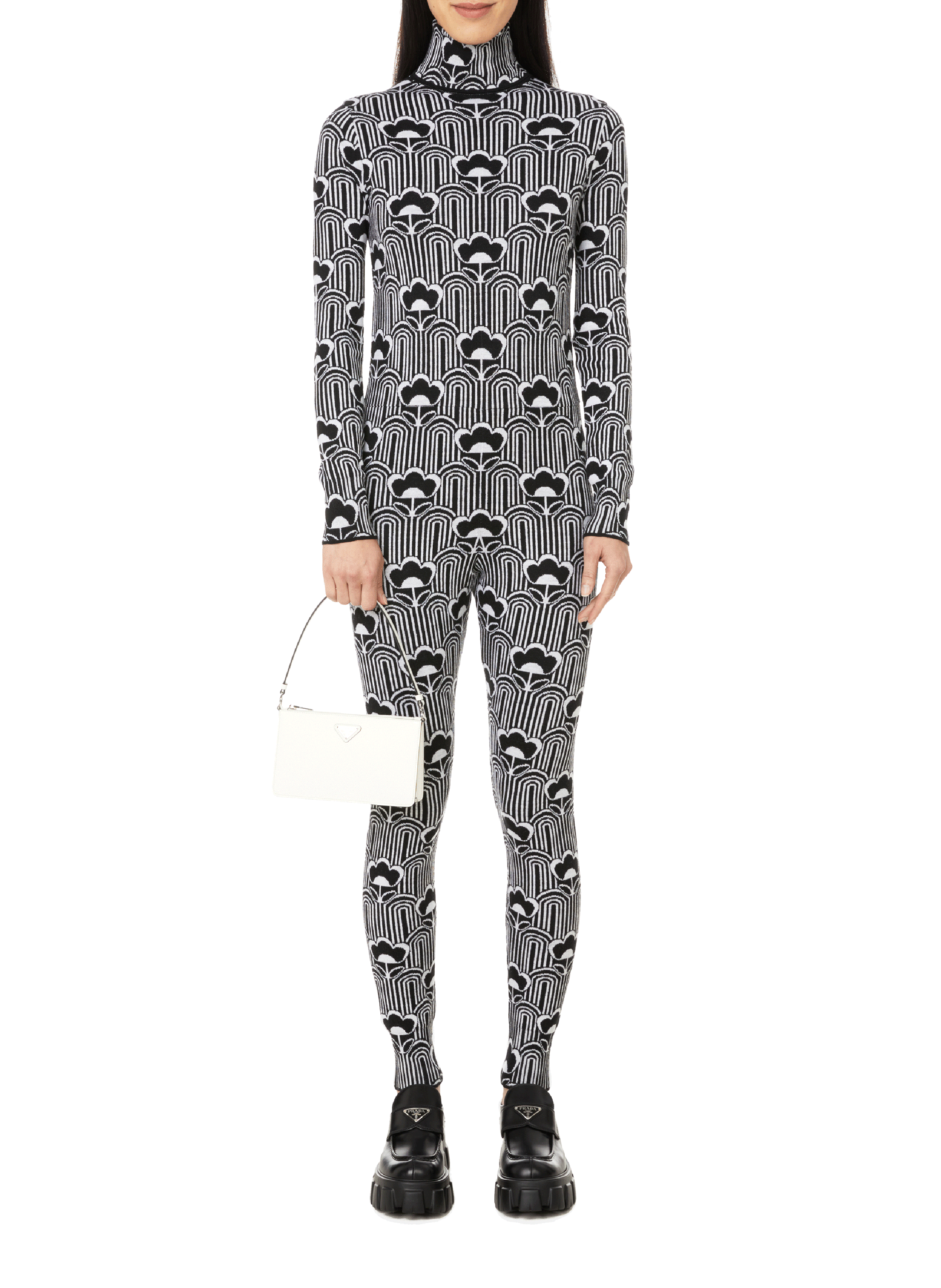 Wollen jumpsuit PRADA Veelkleurig