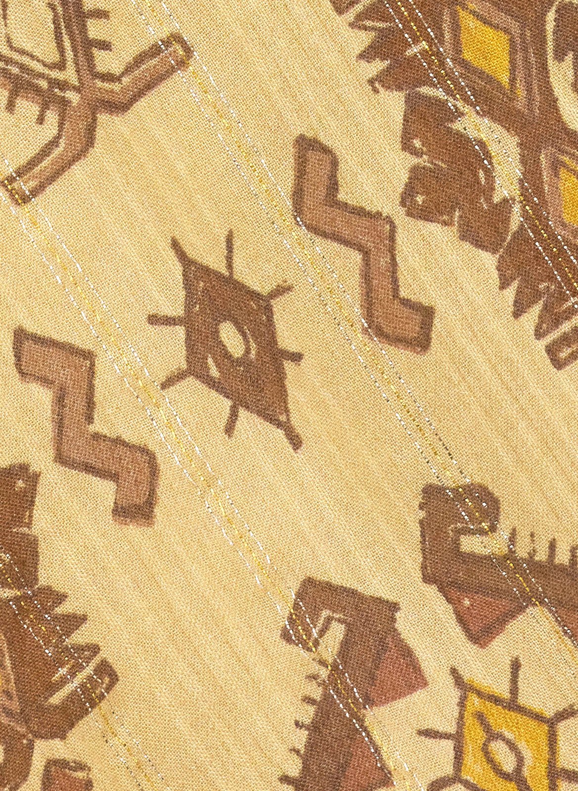 Robe courte imprimée zola BA&SH Jaune