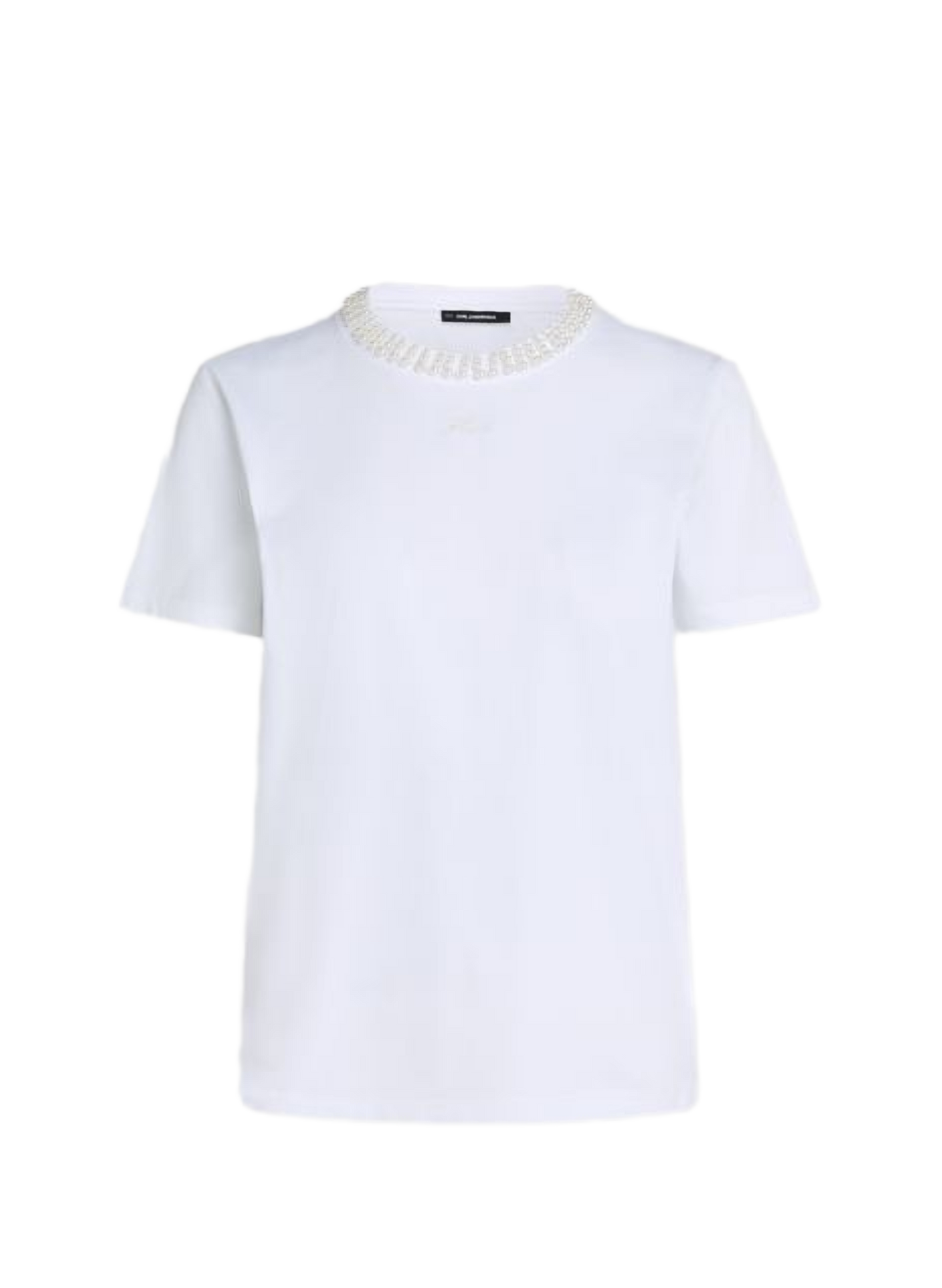 Camiseta cuello redondo KARL LAGERFELD Blanco