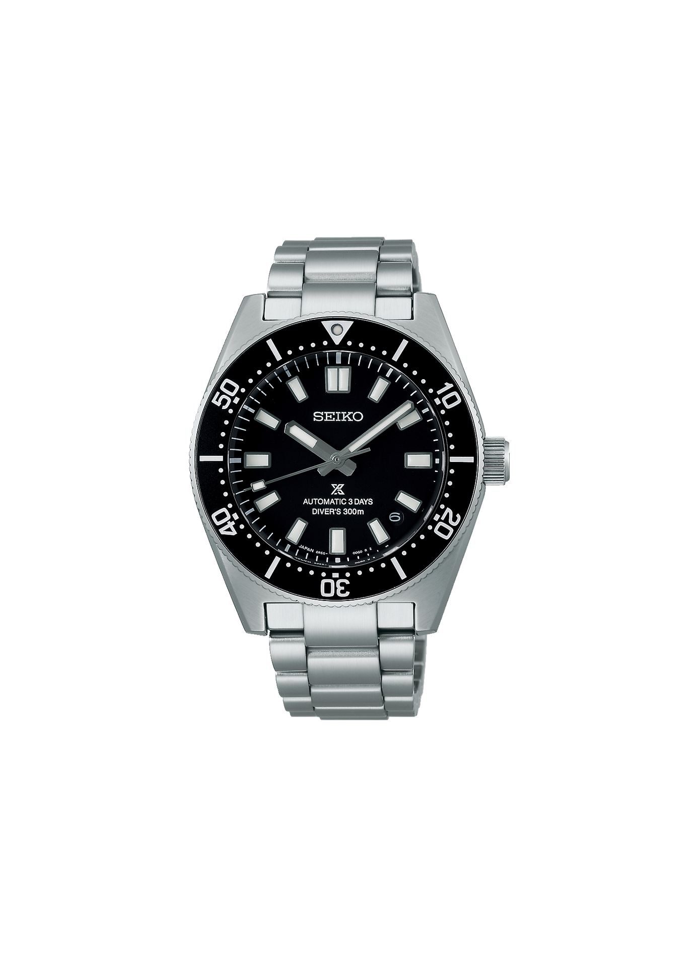 Montre automatique Prospex en acier inoxydable SEIKO Noir