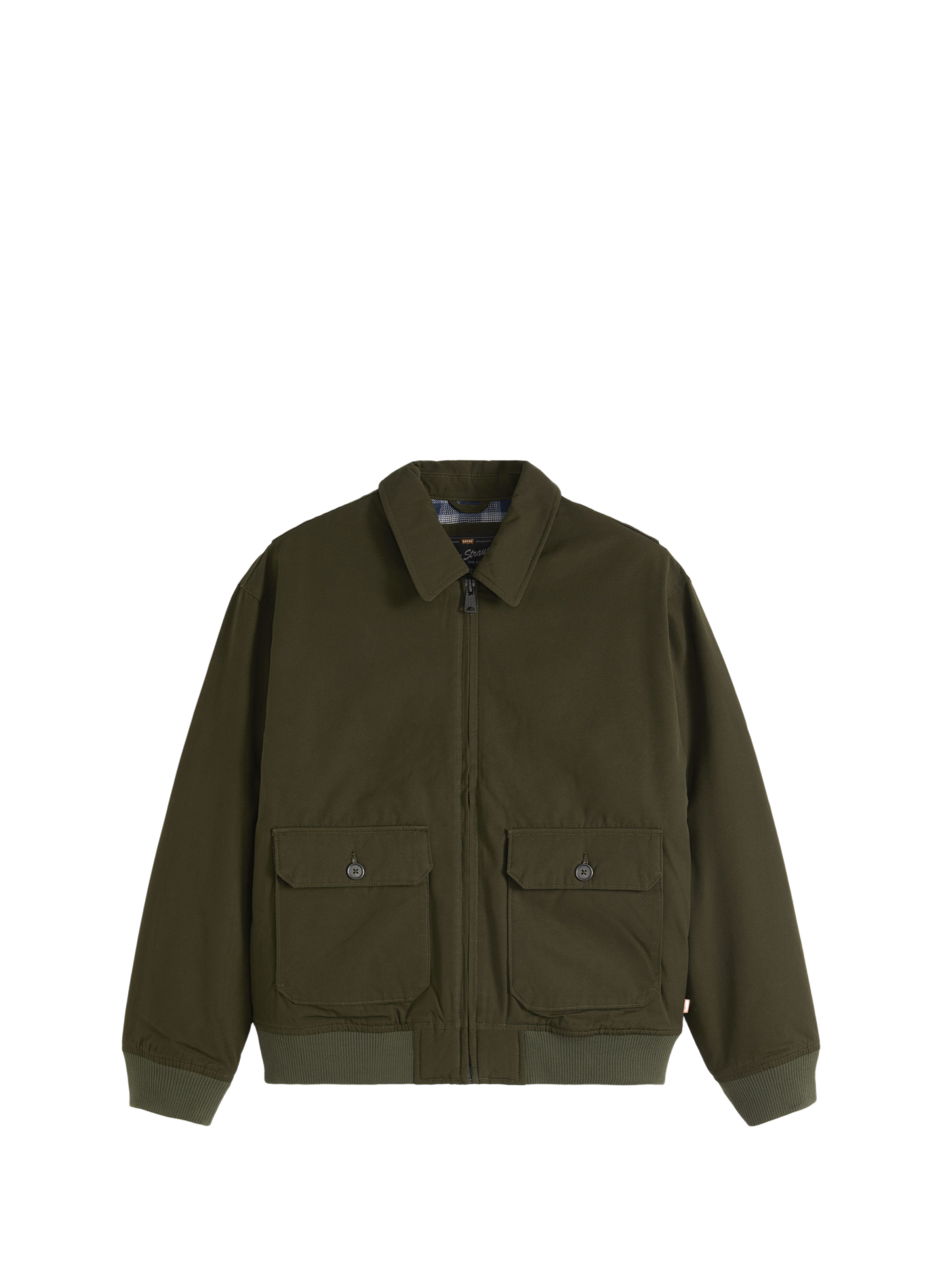 Jacke mit klassischem Baumwollkragen LEVI'S Grun