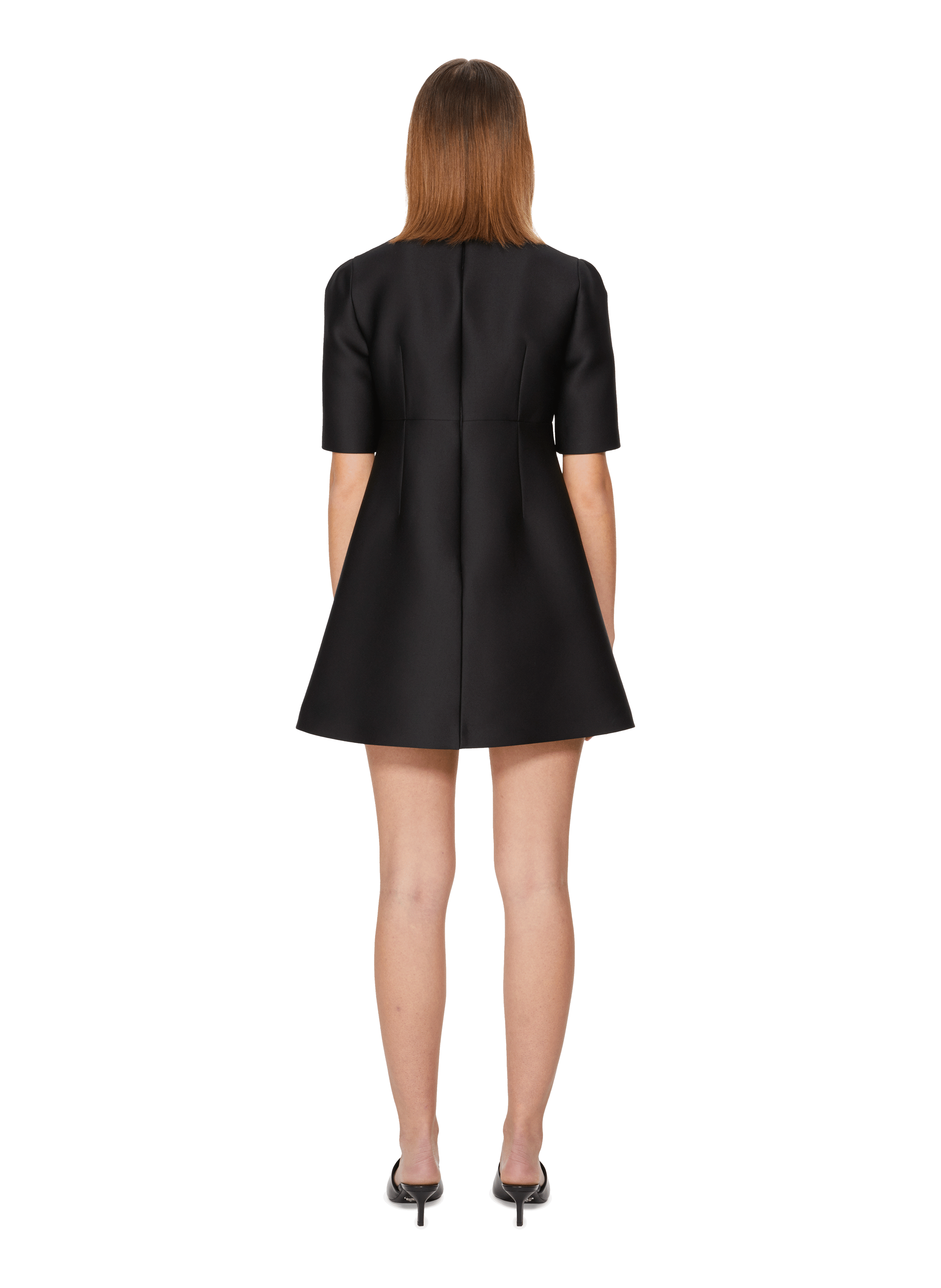 Short-sleeve dress PRADA Black