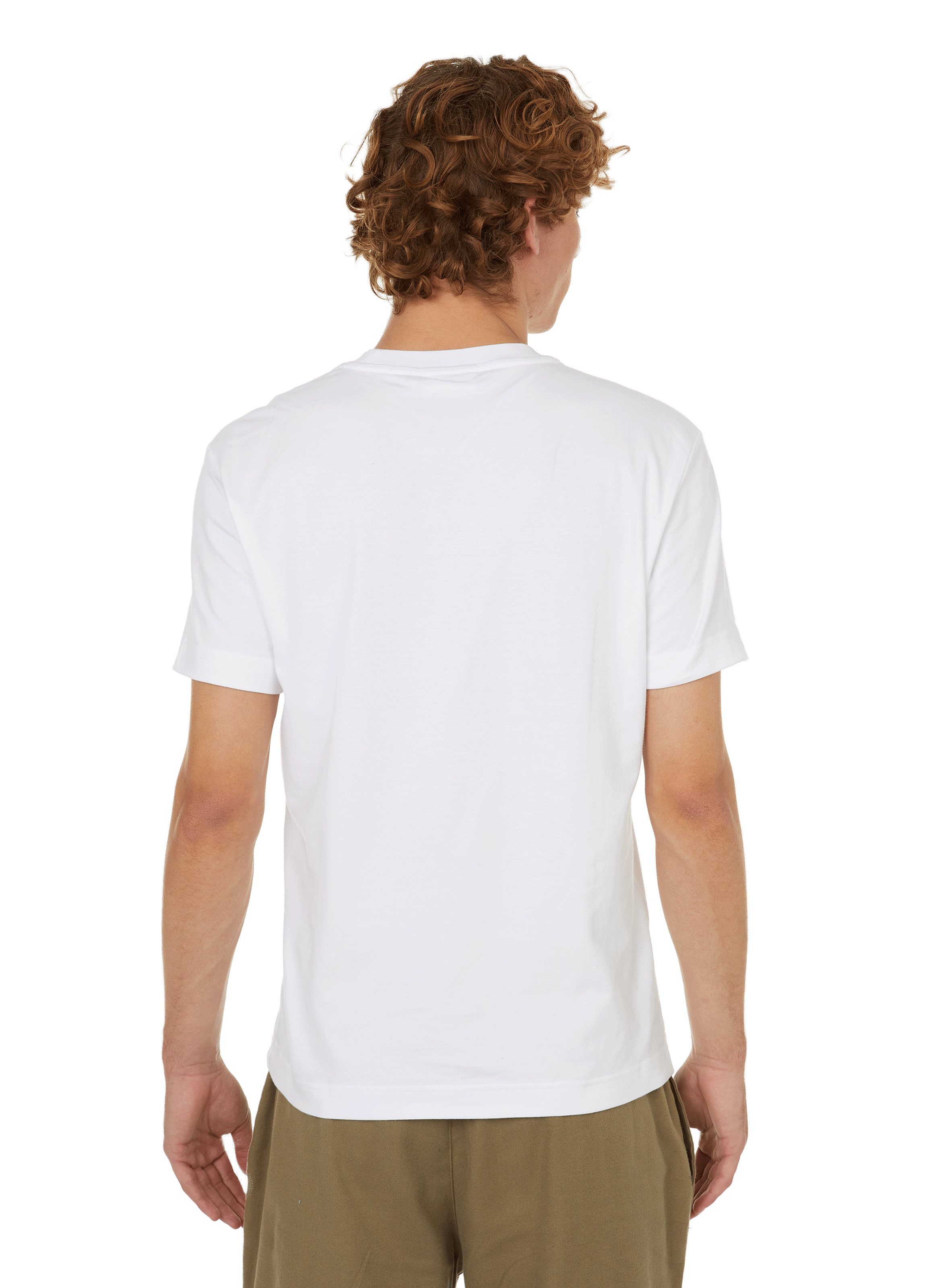 Cotton T-shirt CALVIN KLEIN White