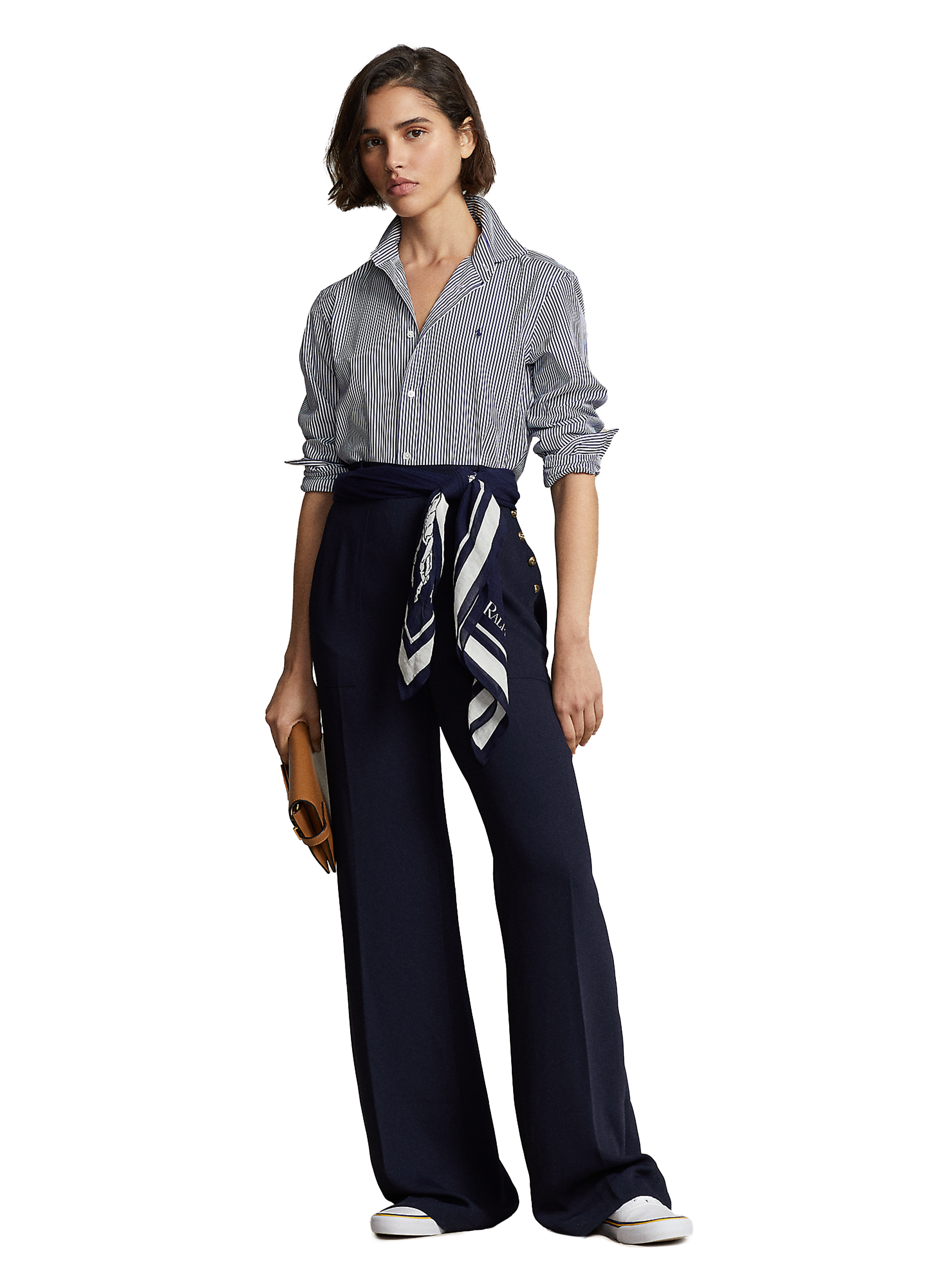 Striped cotton shirt  POLO RALPH LAUREN Blue