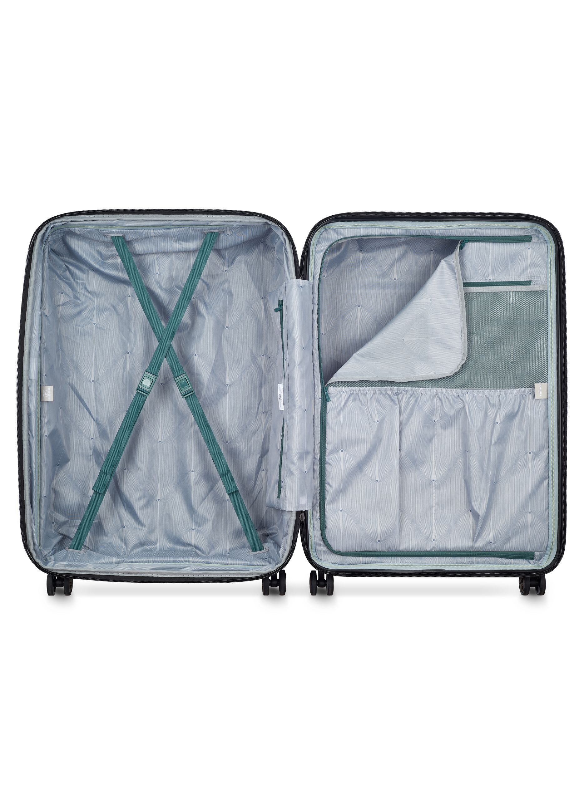 Valise soute rigide taille xxl - shadow 5.0 DELSEY PARIS Vert