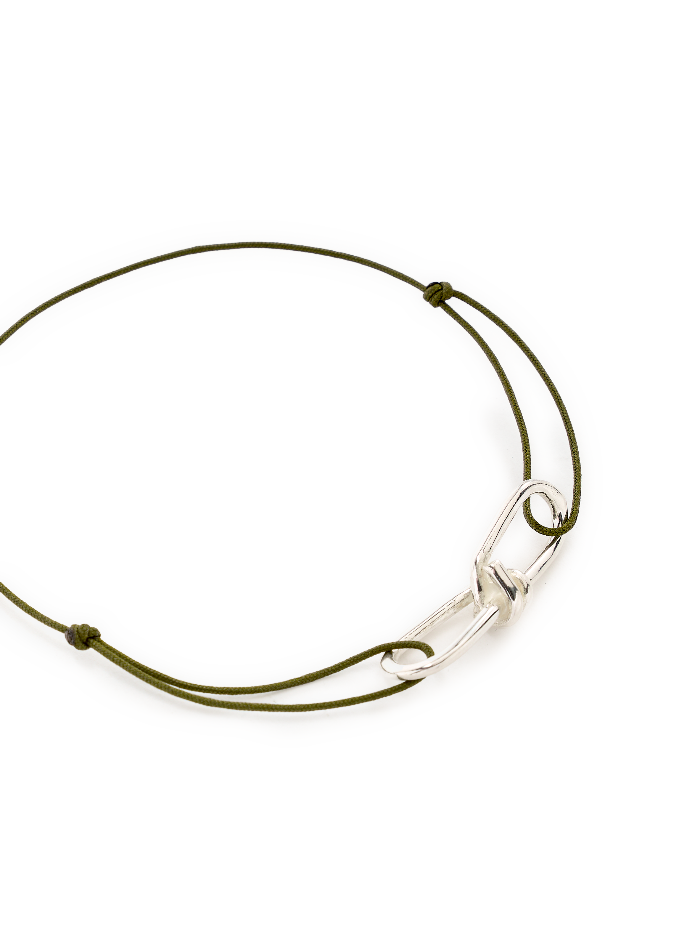 Bracelet Corde Wire ANNELISE MICHELSON Vert