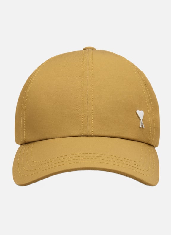 Casquette rivet ami de coeur unisexe Jaune by AMI PARIS AMI PARIS Casquette rivet ami de coeur unisexe Jaune