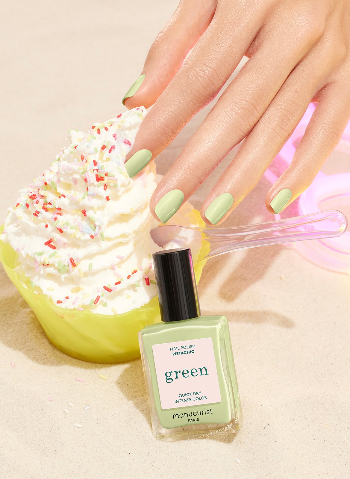 Green MANUCURIST Pistachio