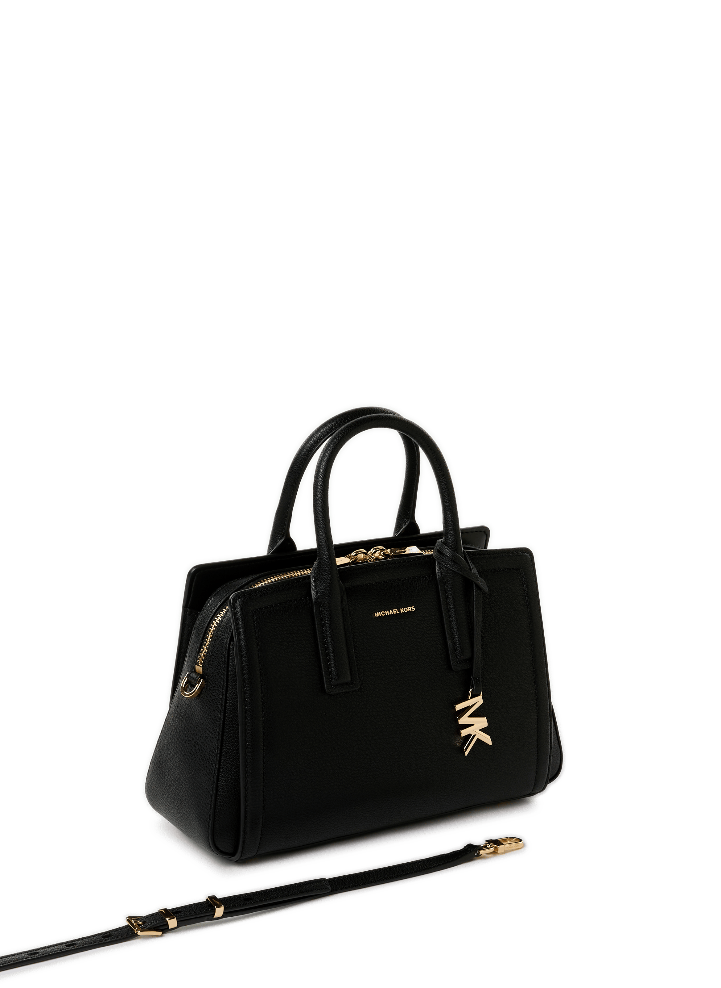 Laila leather handbag MICHAEL KORS Black