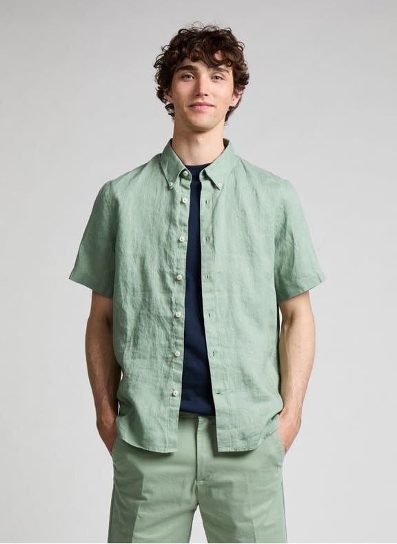 Linen shirt Green by TIMBERLAND TIMBERLAND Linen shirt Green