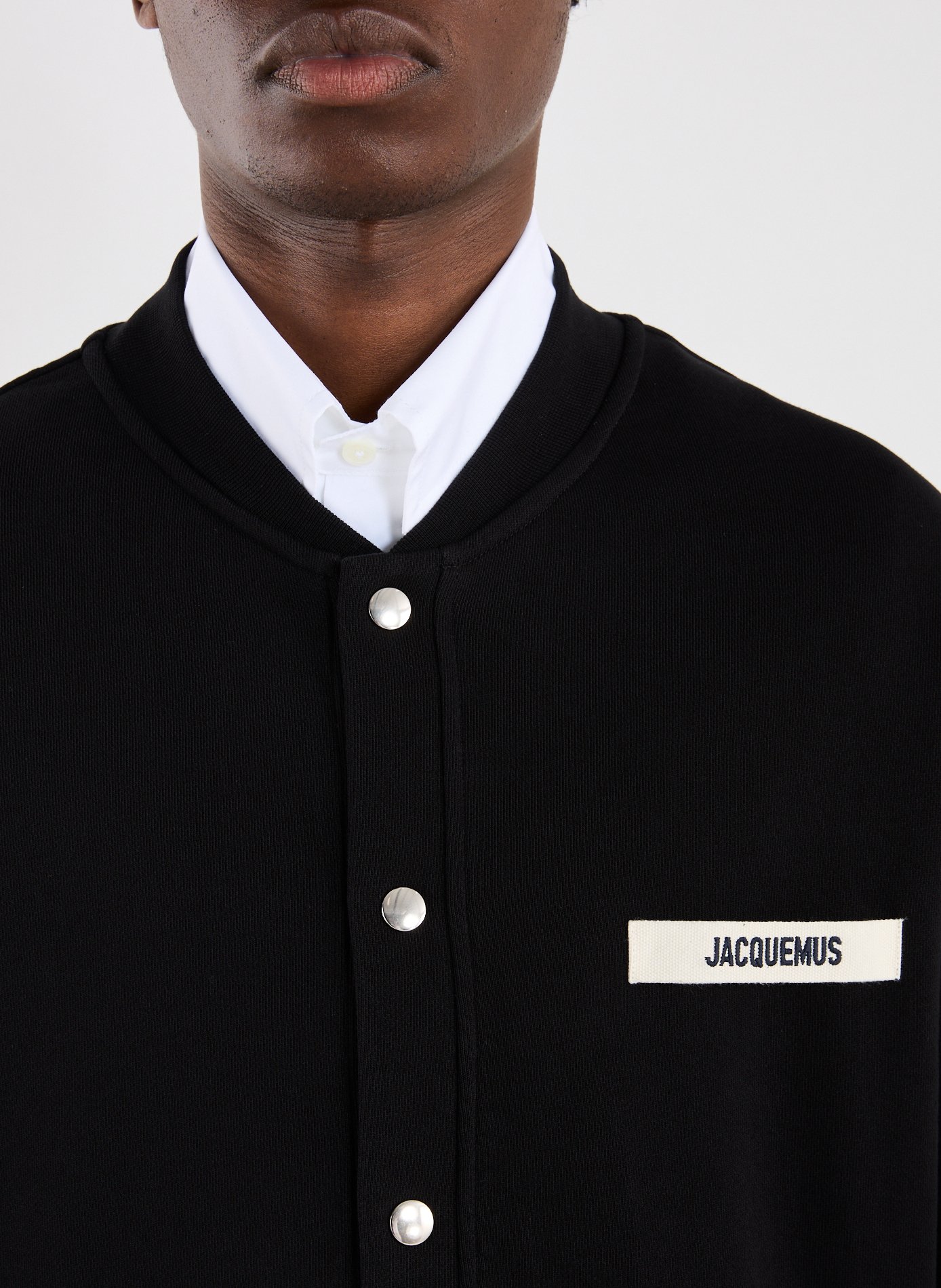 The grosgrain cardigan JACQUEMUS Black