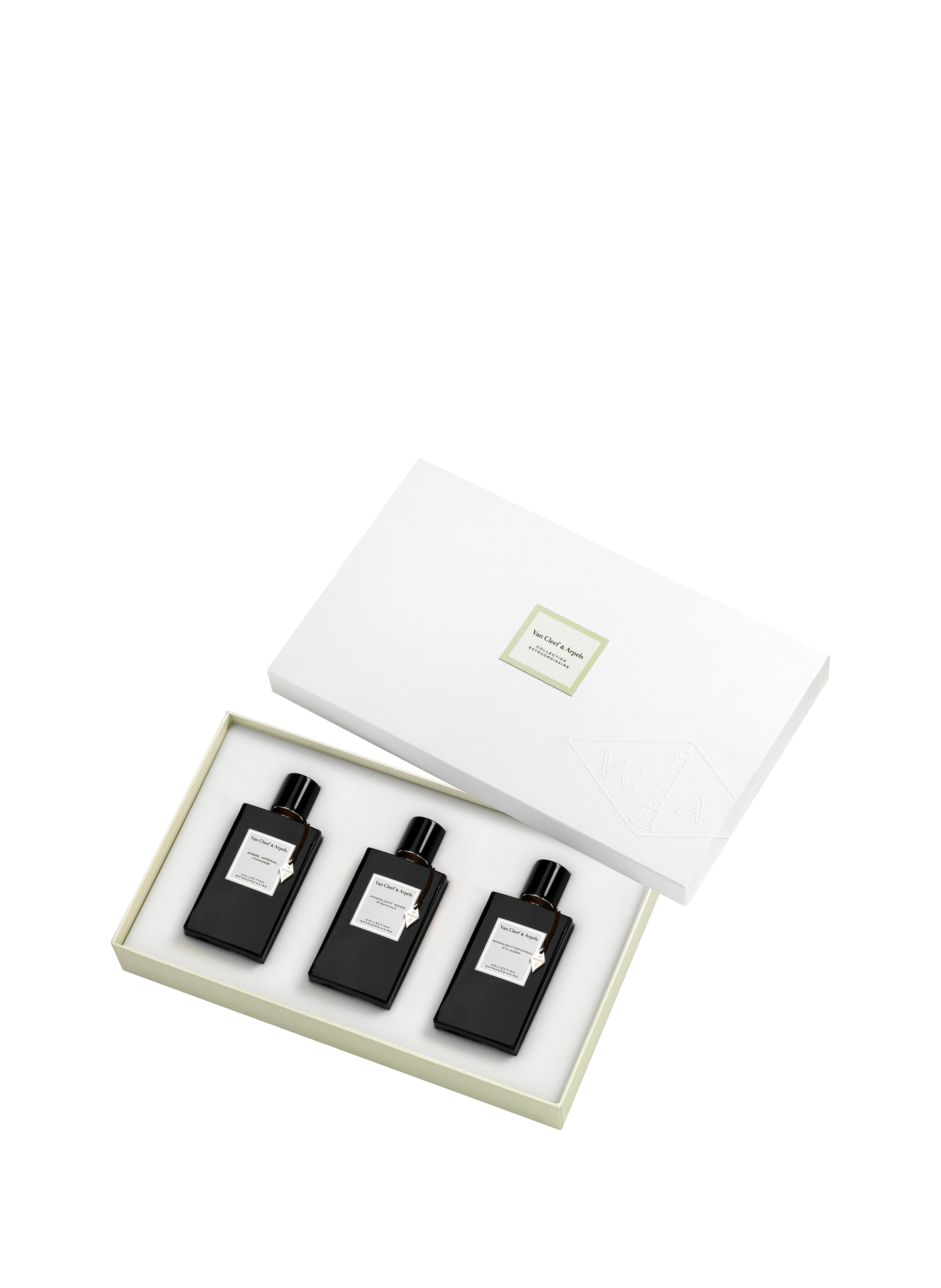 VAN CLEEF & ARPELS Discovery Set Extraordinary Collection - Imperial Amber + Moonlight Patchouli + Moonlight Rose No color