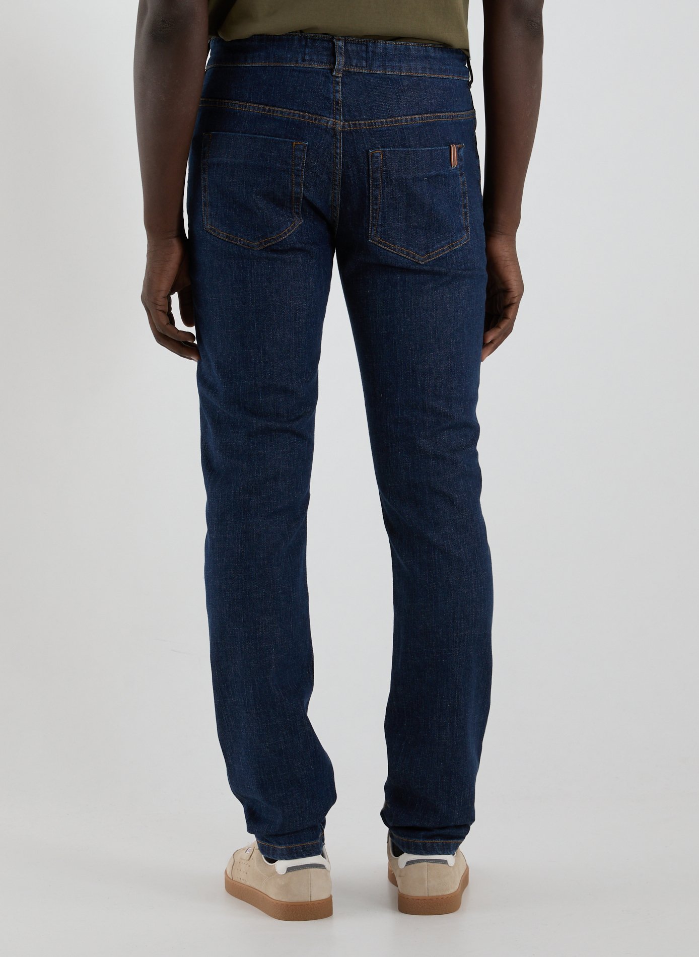Cotton-blend jeans NOTIFY Blue