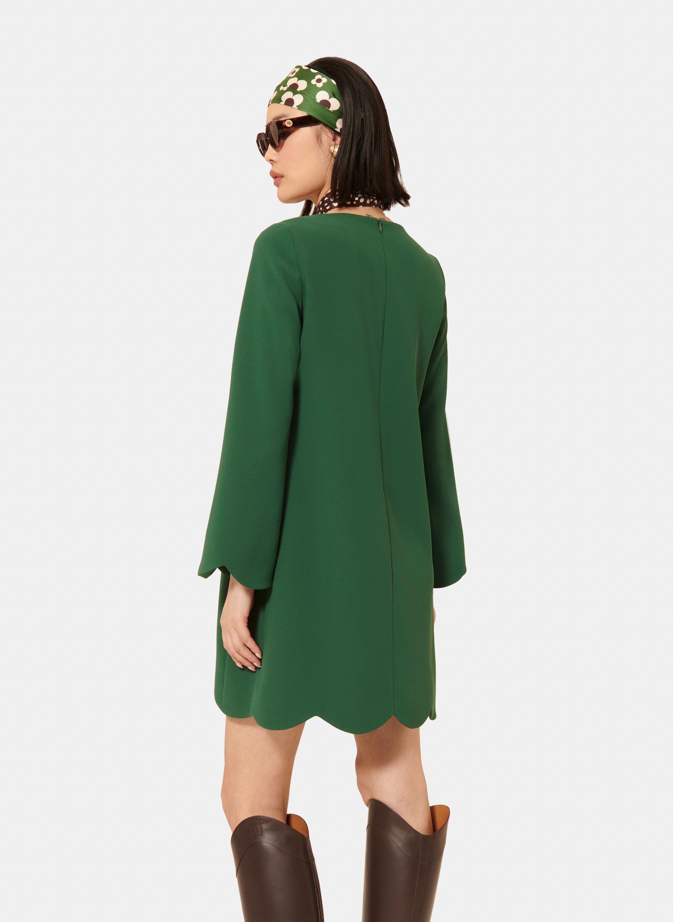 Robe ruoda TARA JARMON Vert