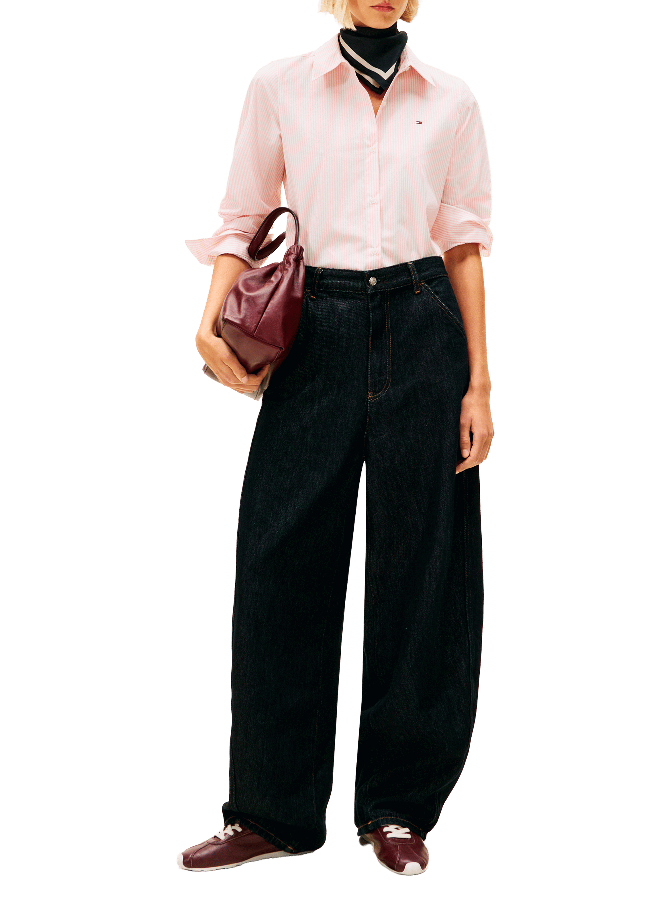  Cotton shirt TOMMY HILFIGER Pink