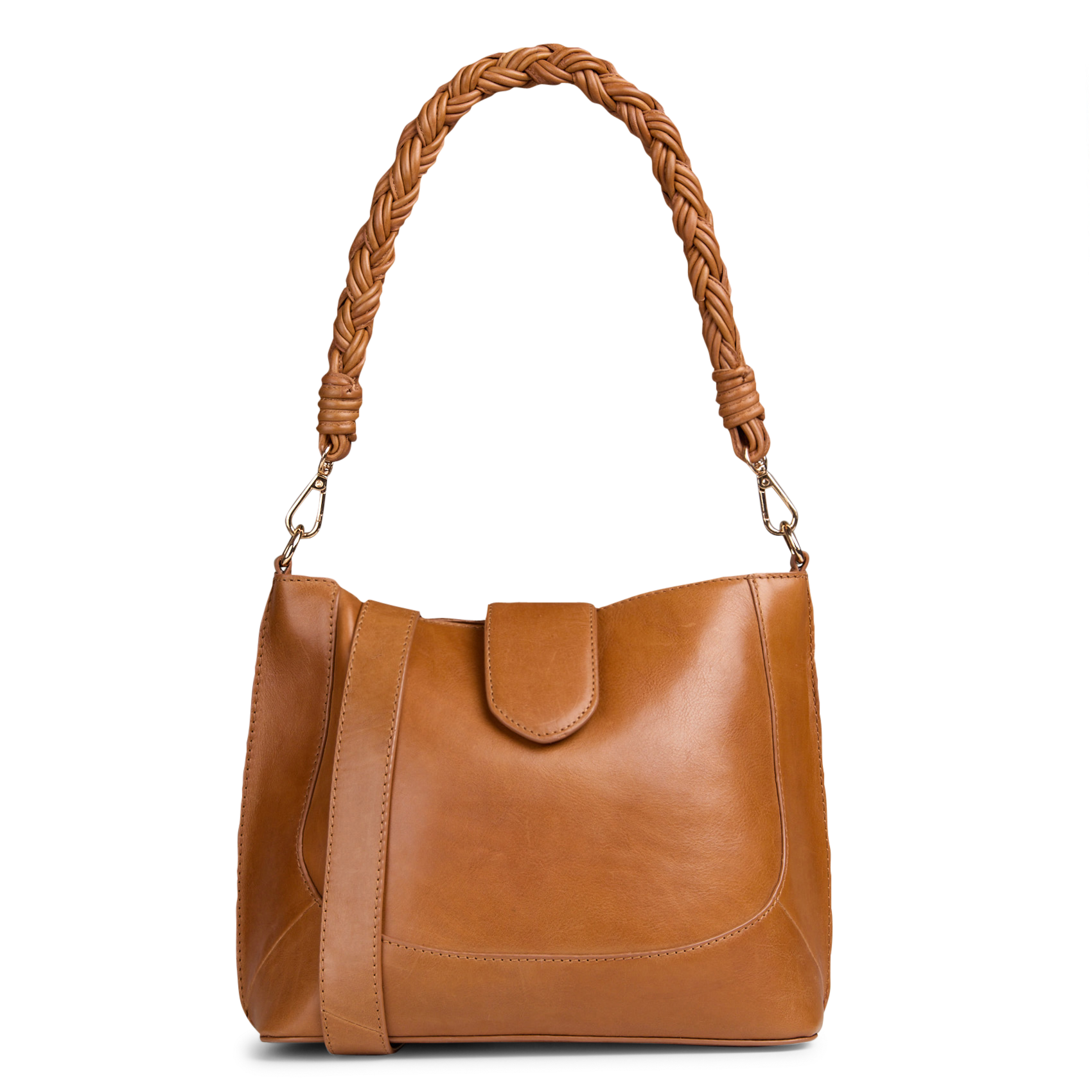 Sac à main en cuir marcel MAISON 123 Beige
