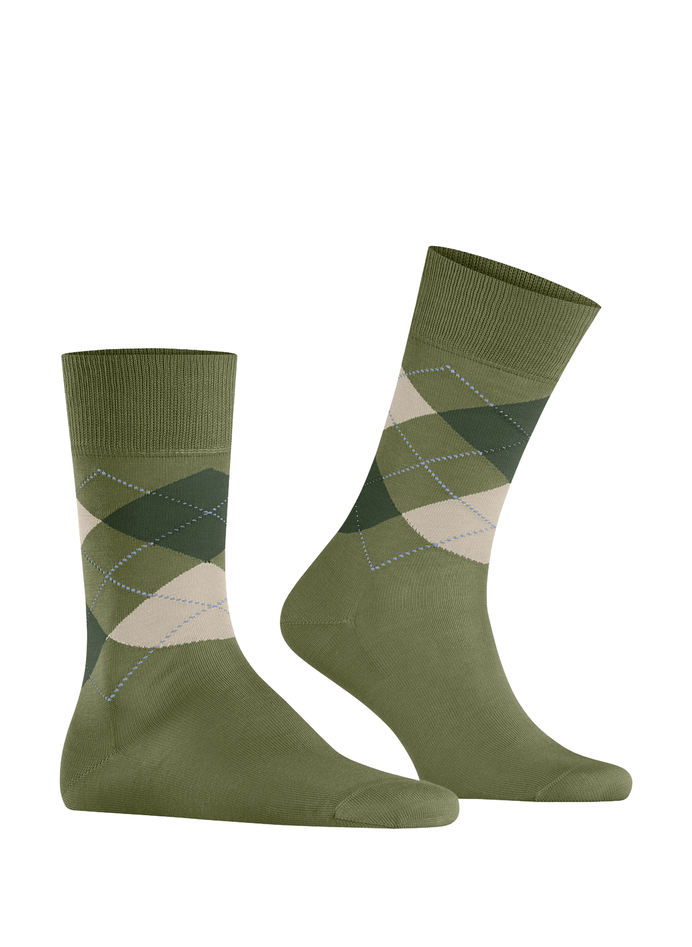 Chaussettes en coton BURLINGTON Vert