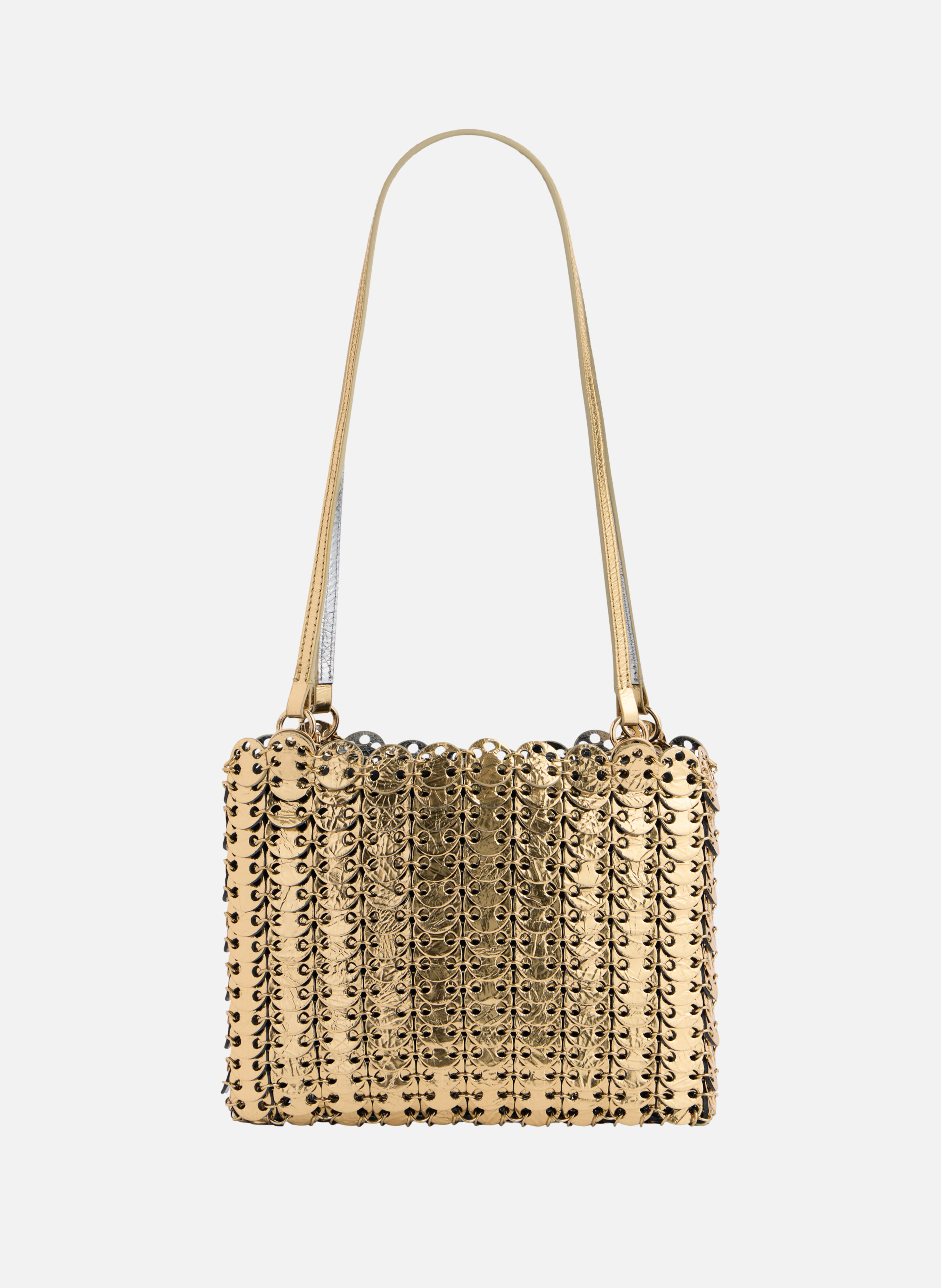 Sac 1969 flip en cuir réversible RABANNE Doré