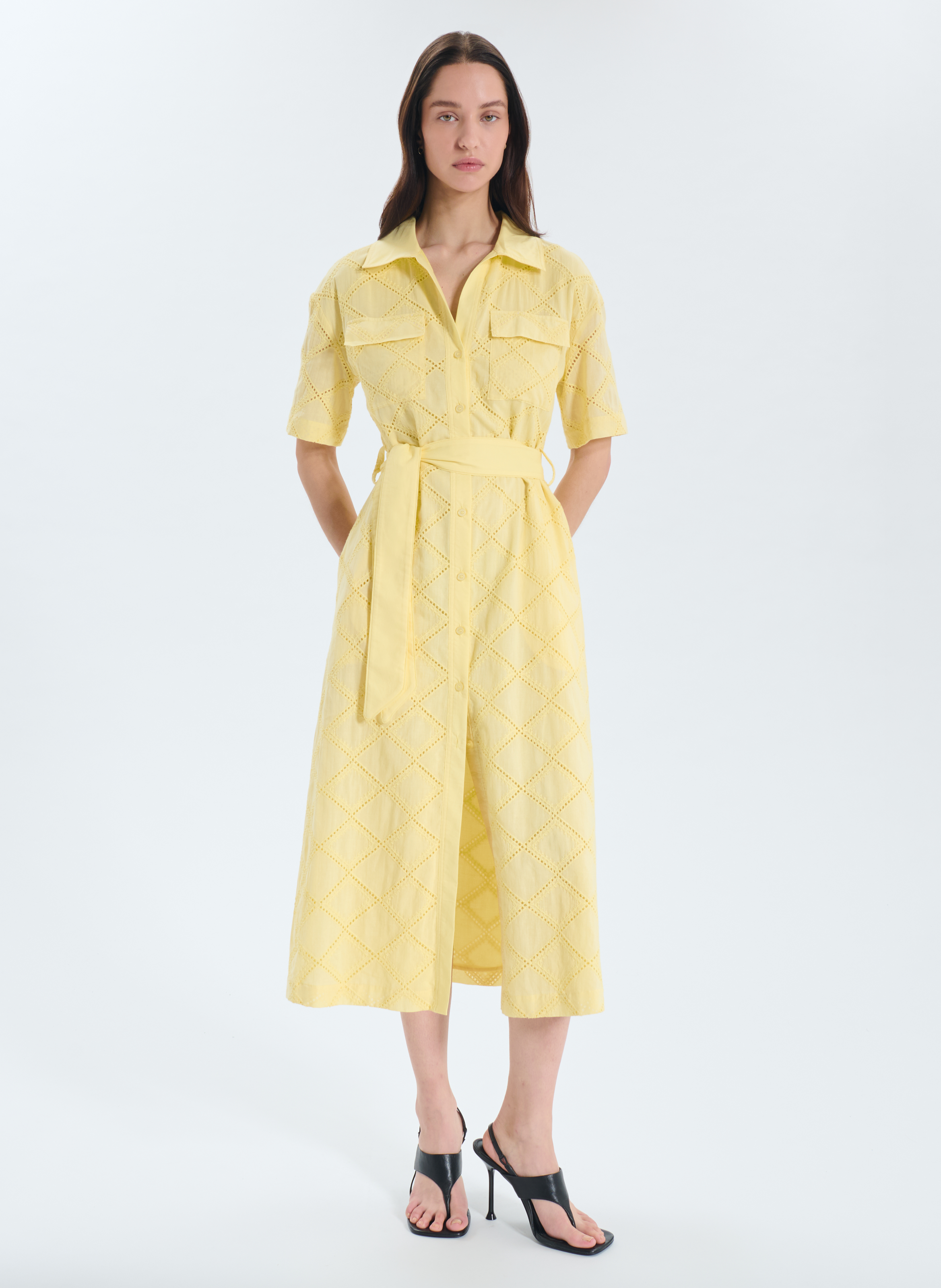Robe  roma ZAPA Jaune