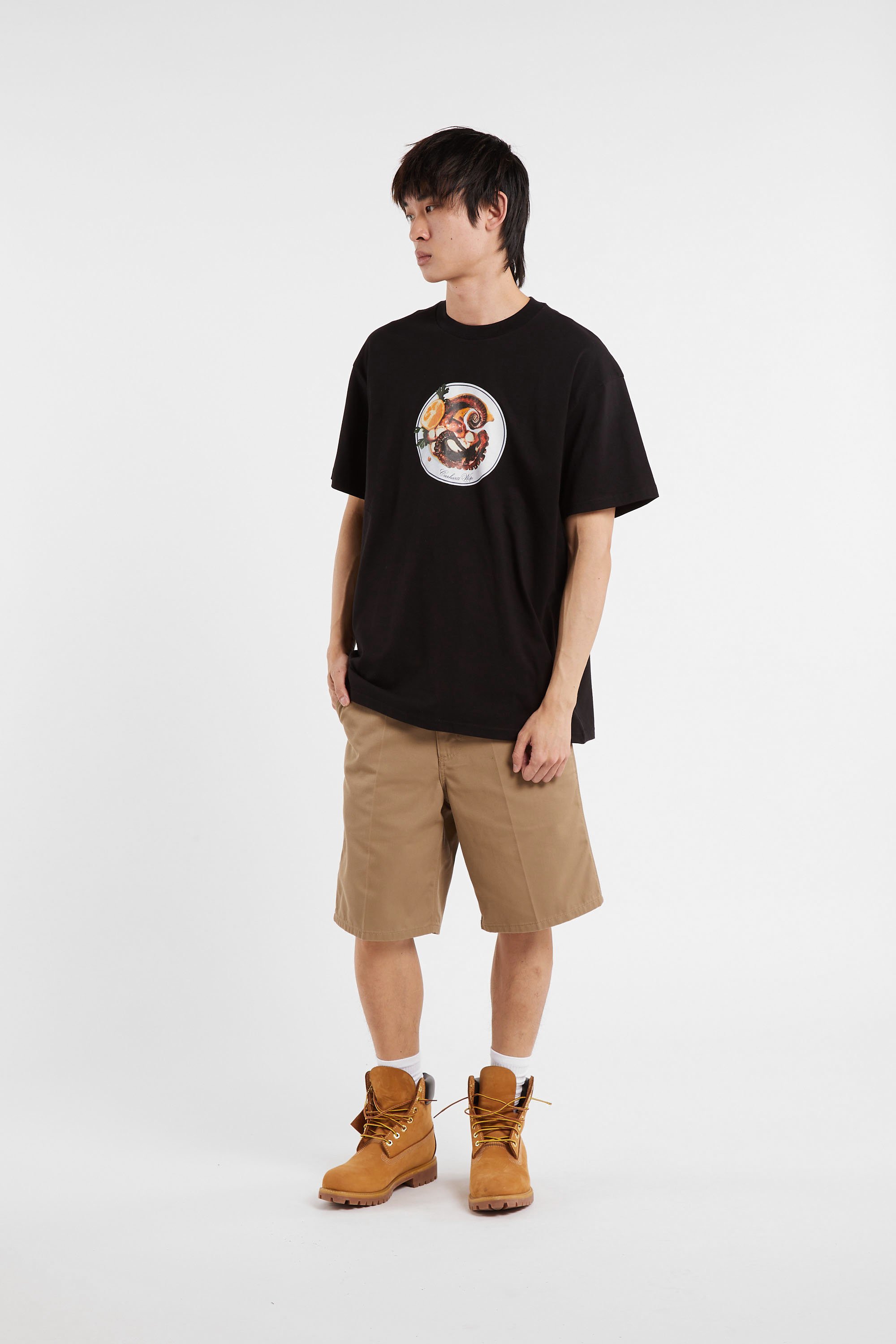 T-shirt s/s octopus t-shirt CARHARTT WIP Noir