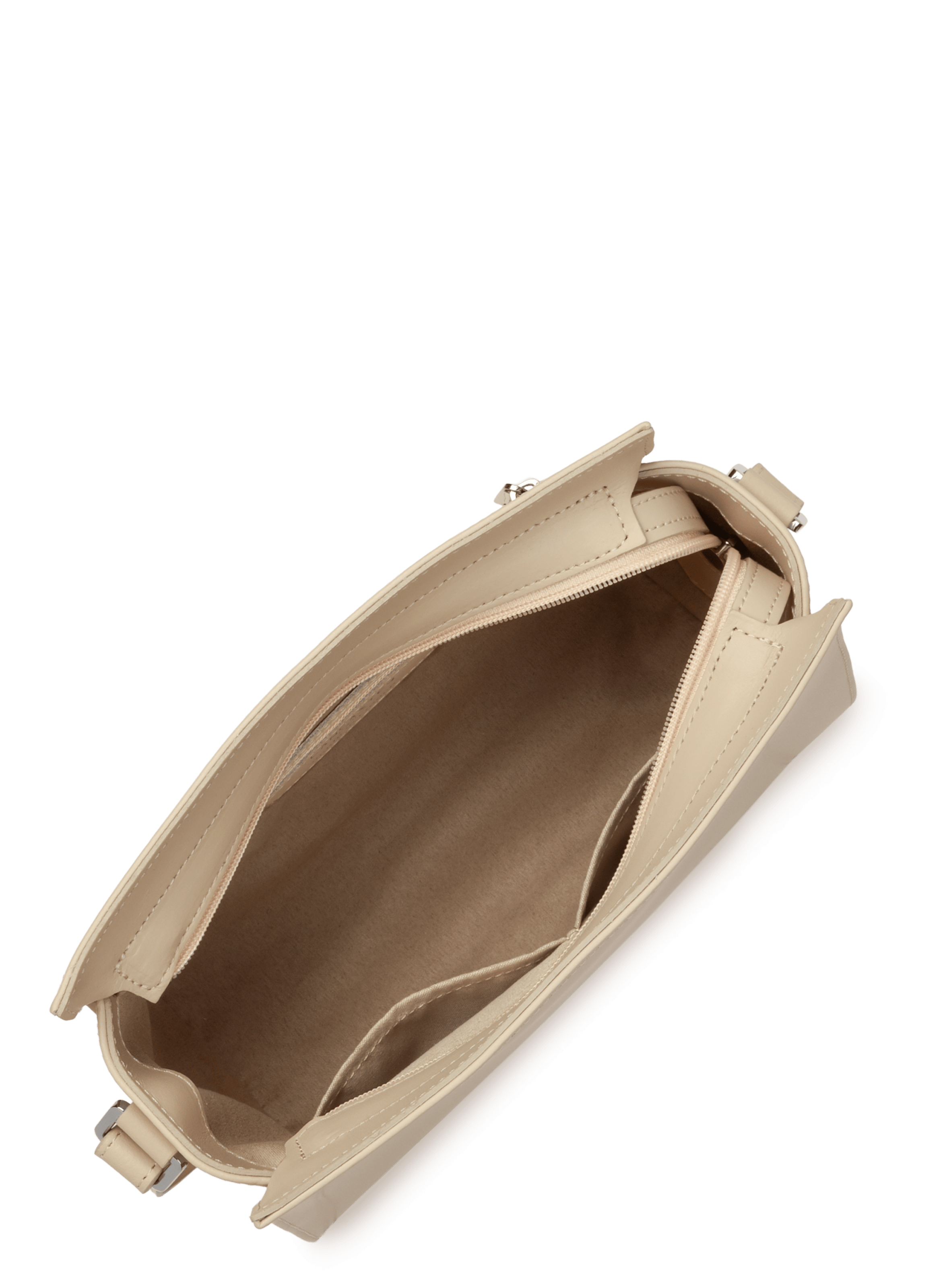 Petit sac trotteur - smooth LANCASTER Beige