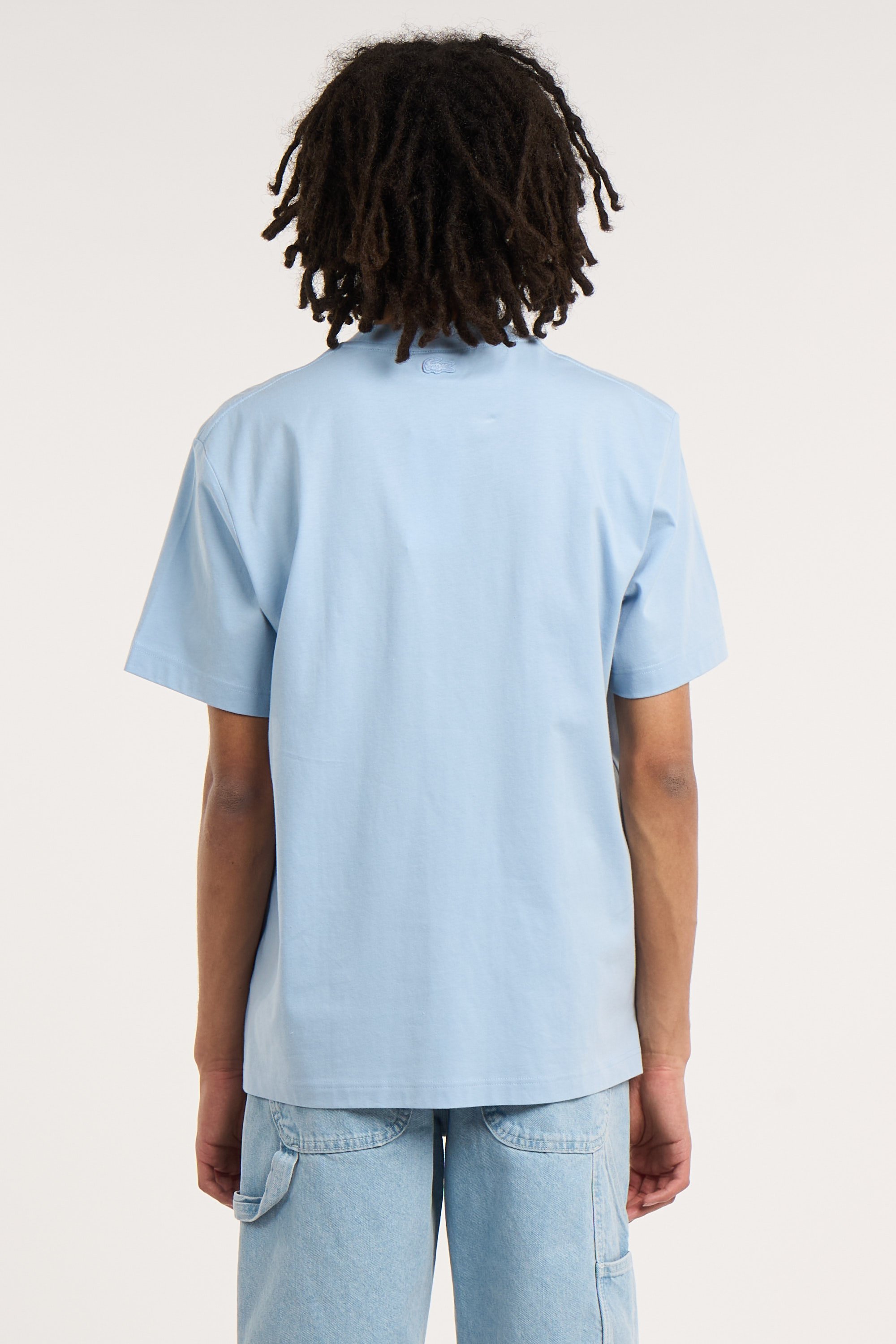 T-shirt tee-shirt LACOSTE Bleu