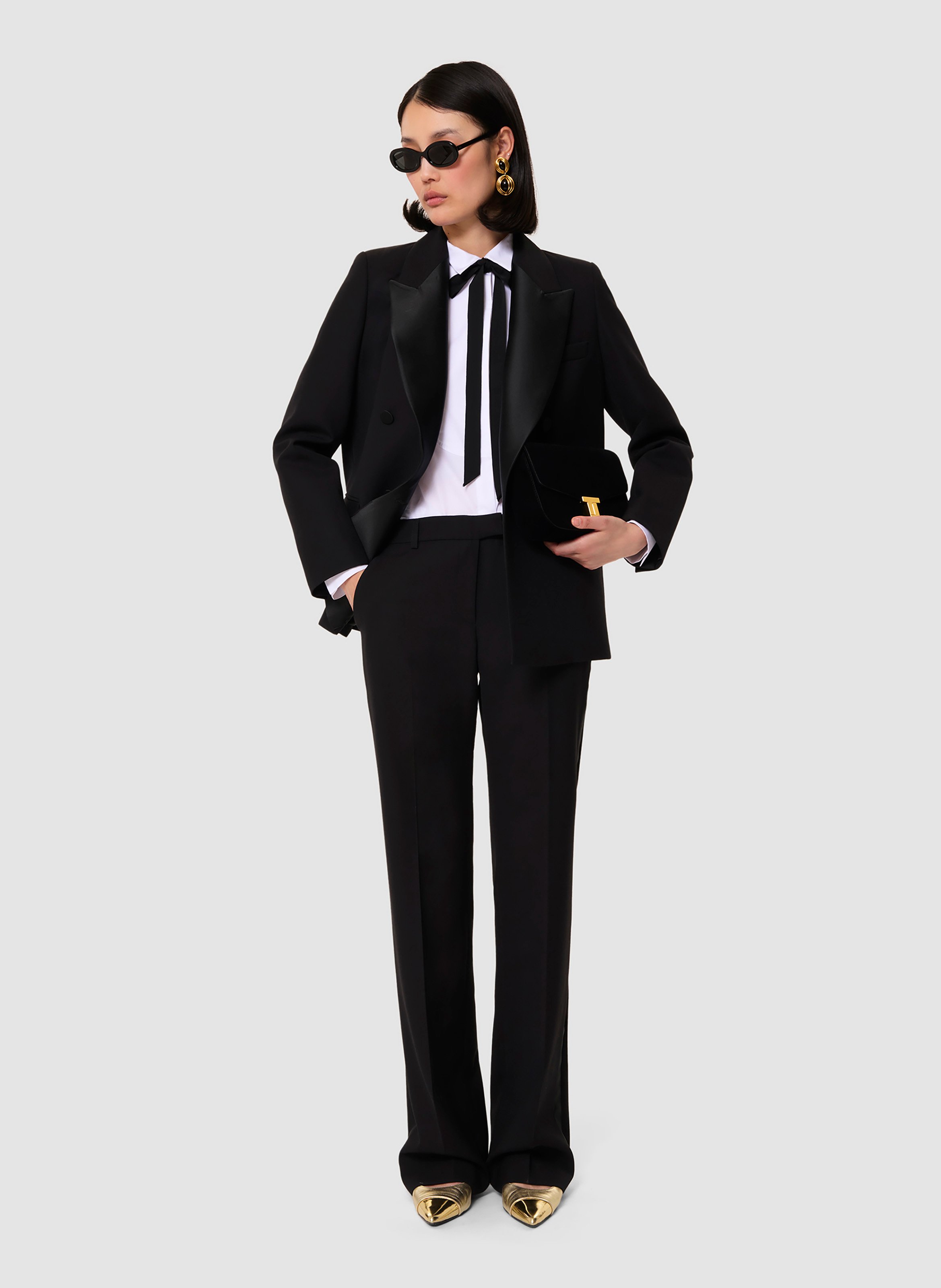 Pantalon poupette TARA JARMON Noir