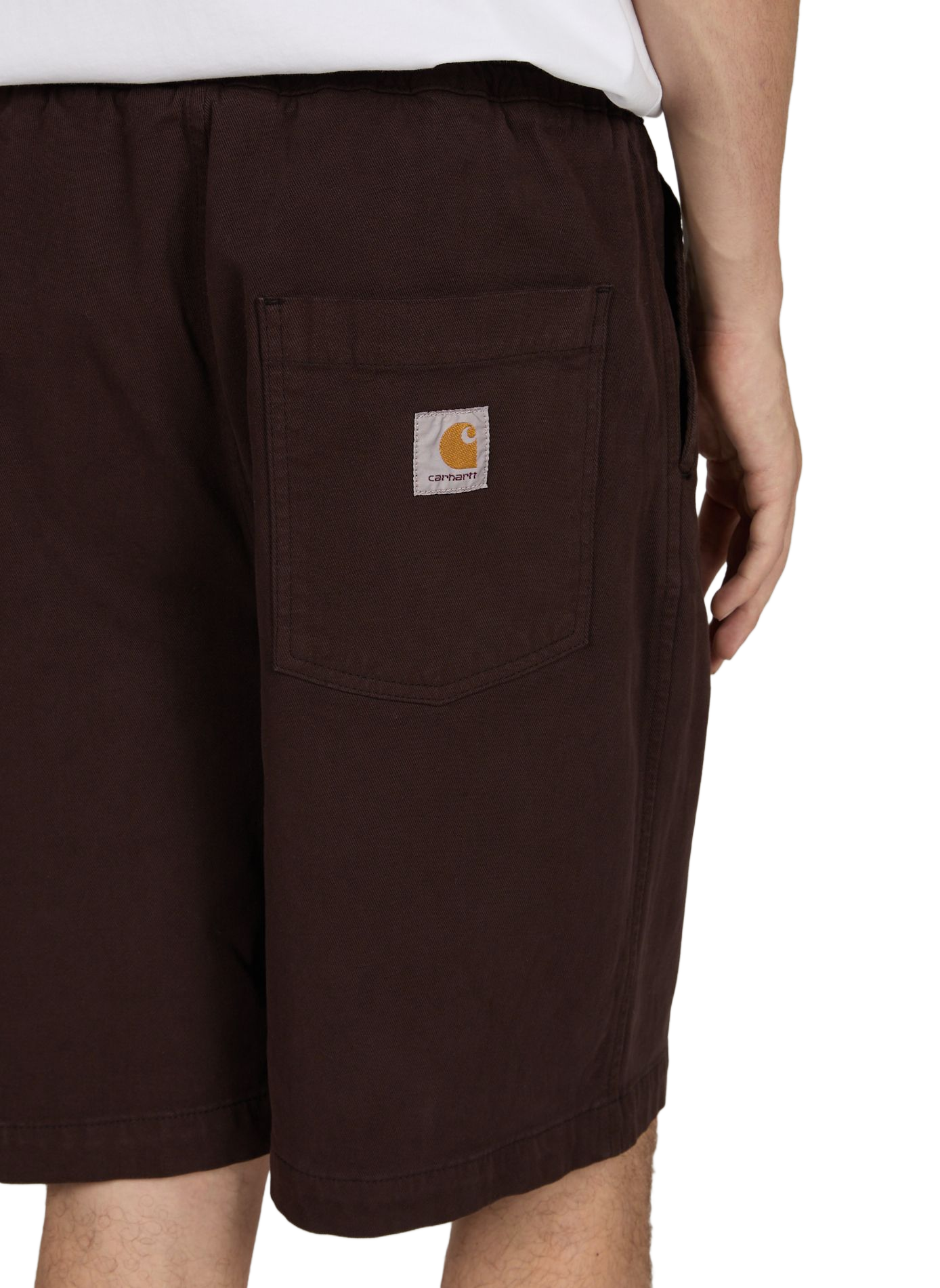Short en coton  CARHARTT WIP Marron