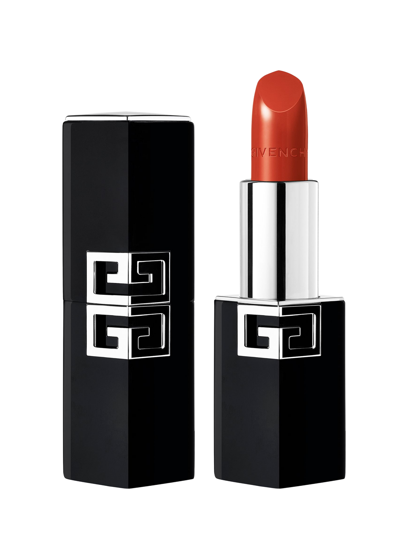 The Satin Silk Lipstick - High Definition Satin Lipstick GIVENCHY R25 - red gaze