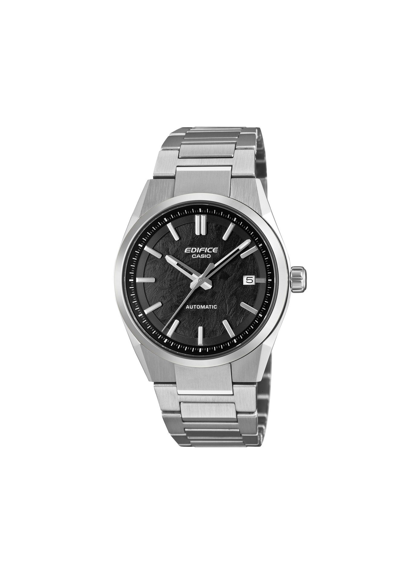 Casio Edifice automatic watch in stainless steel CASIO Black