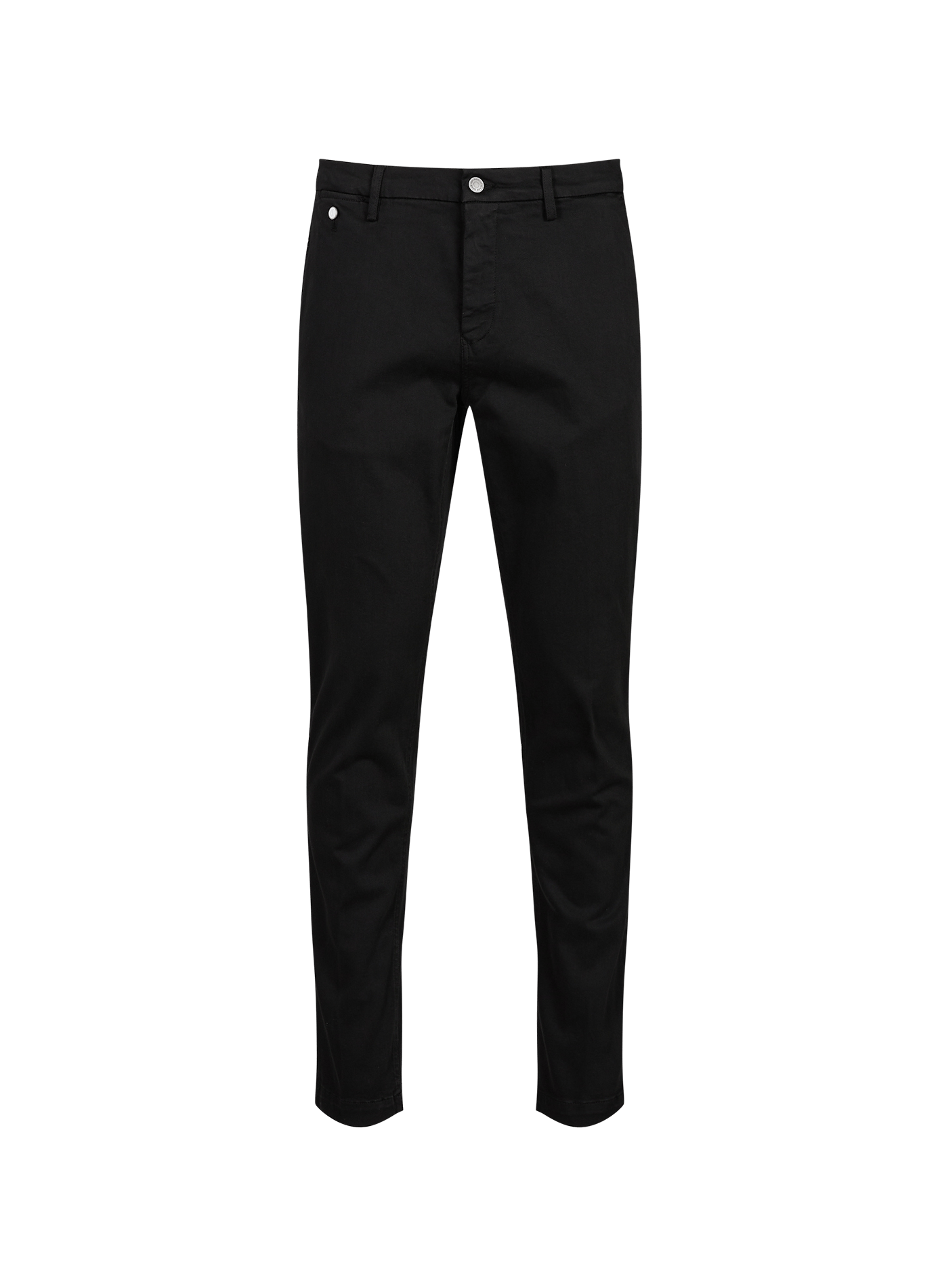 Straight cotton-blend trousers REPLAY Black
