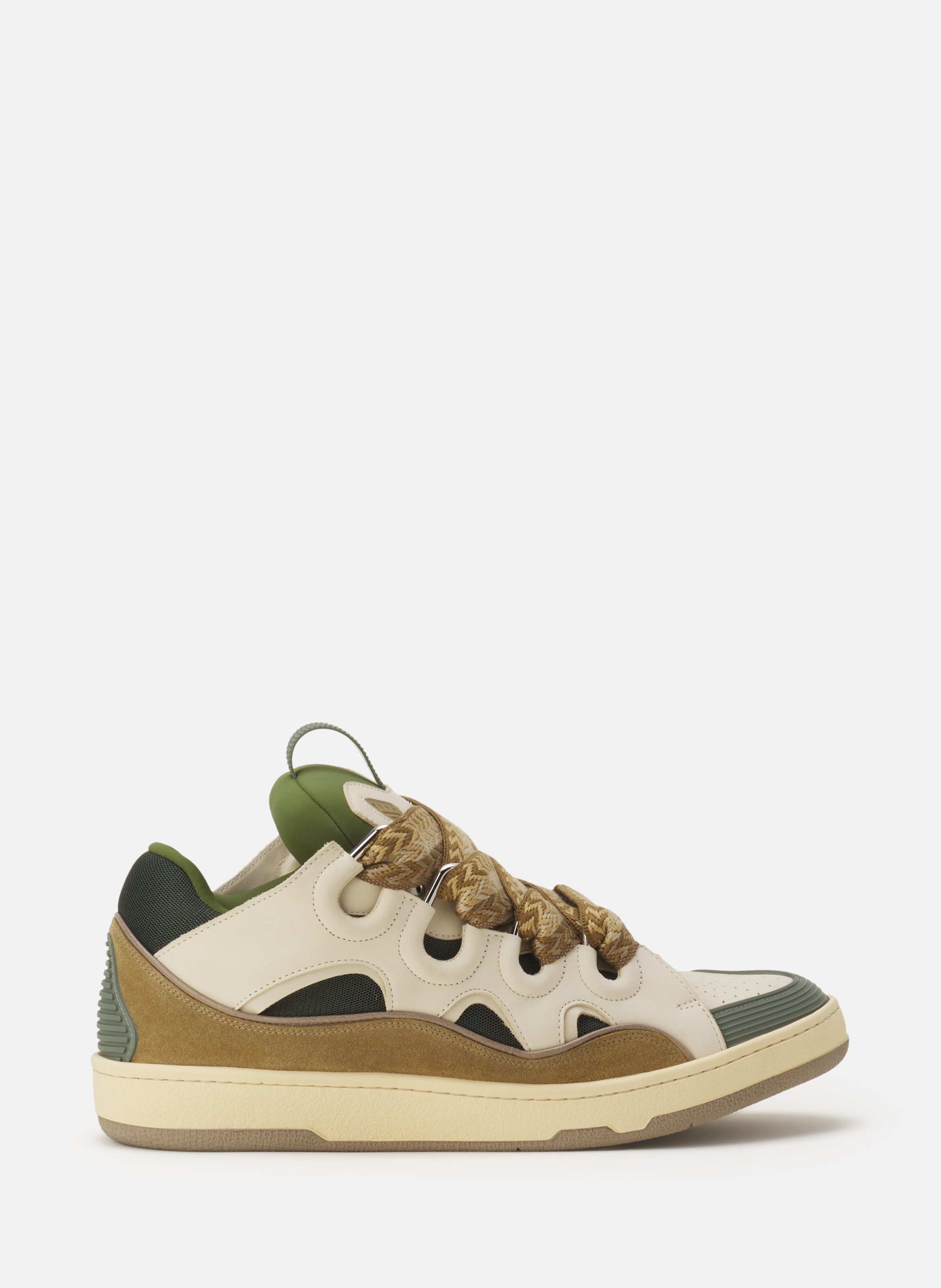 Sneakers curb en cuir LANVIN Blanc
