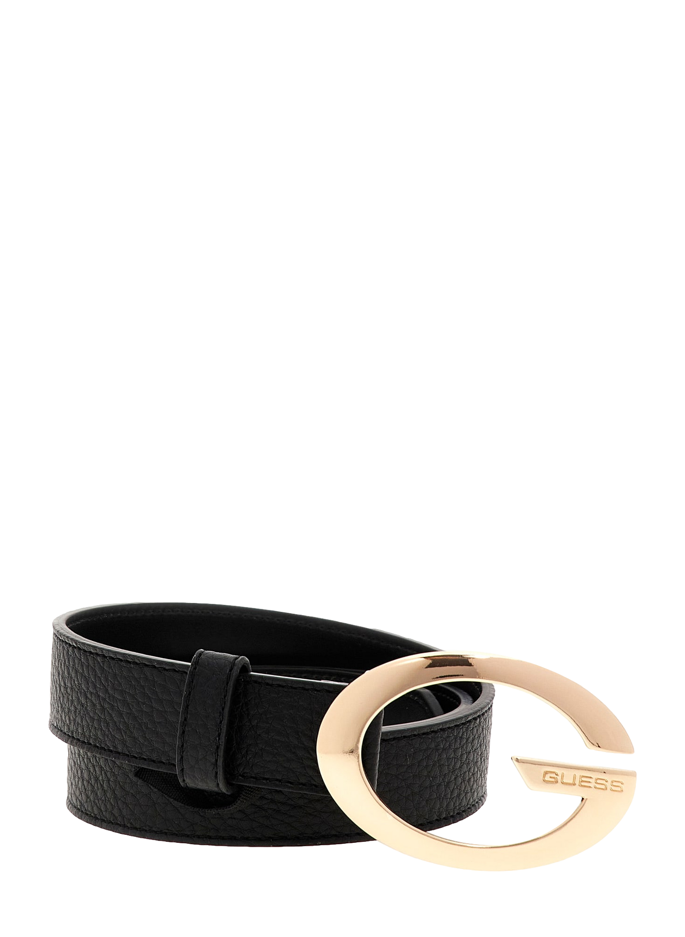Ceinture effet cuir GUESS Noir