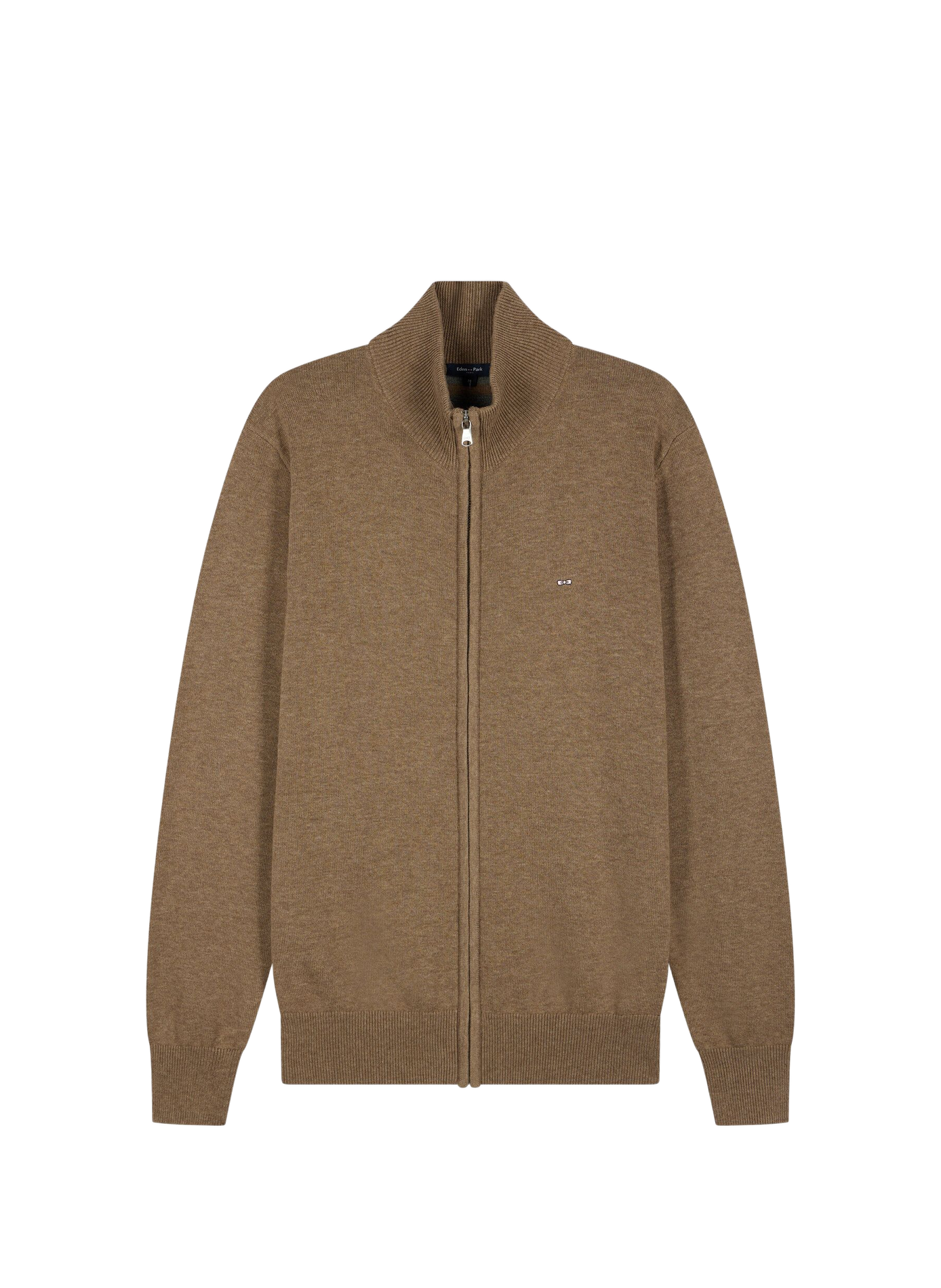 Gilet col montant   Marron