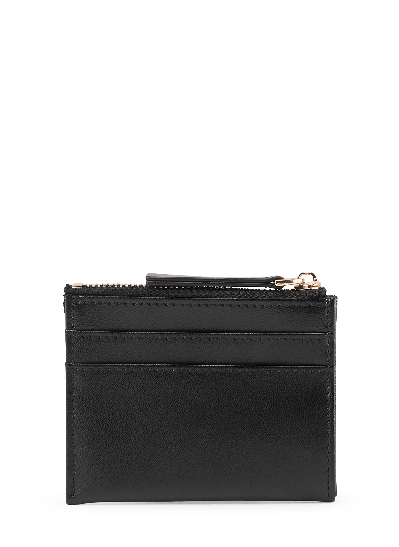 Porte-carte en cuir AU PRINTEMPS PARIS Noir