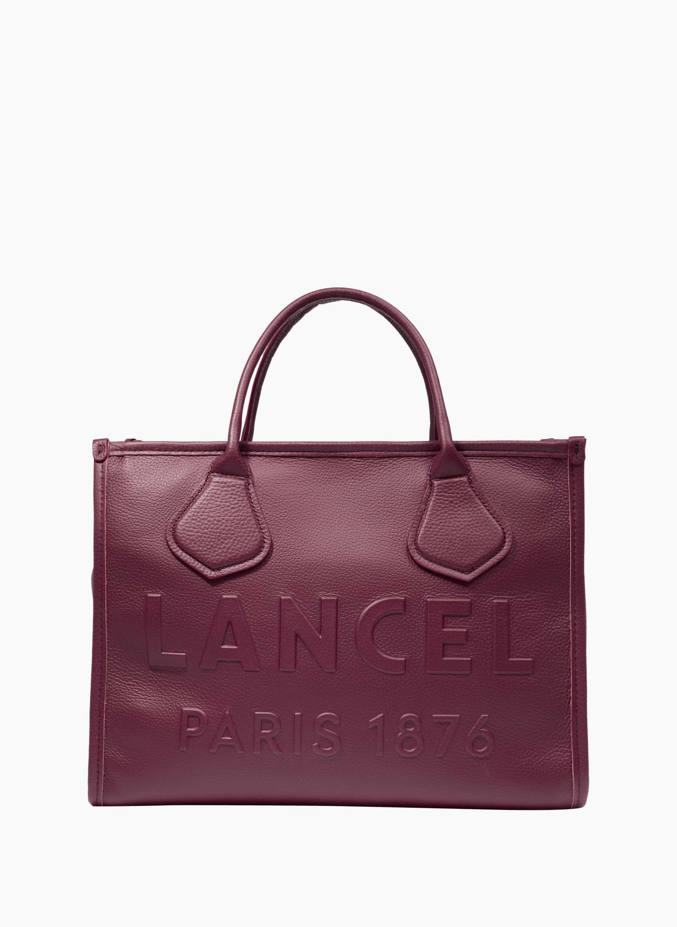 Ritstas m jour van Lancel in leer LANCEL Paars