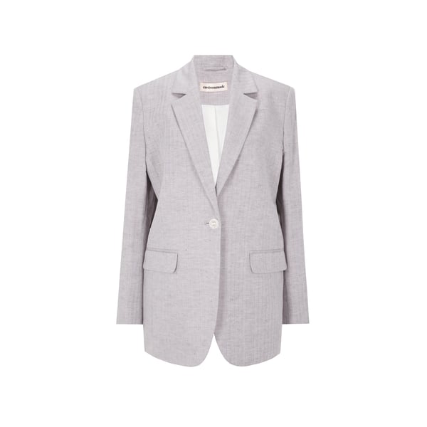 Blazer Fabiana en coton et lin