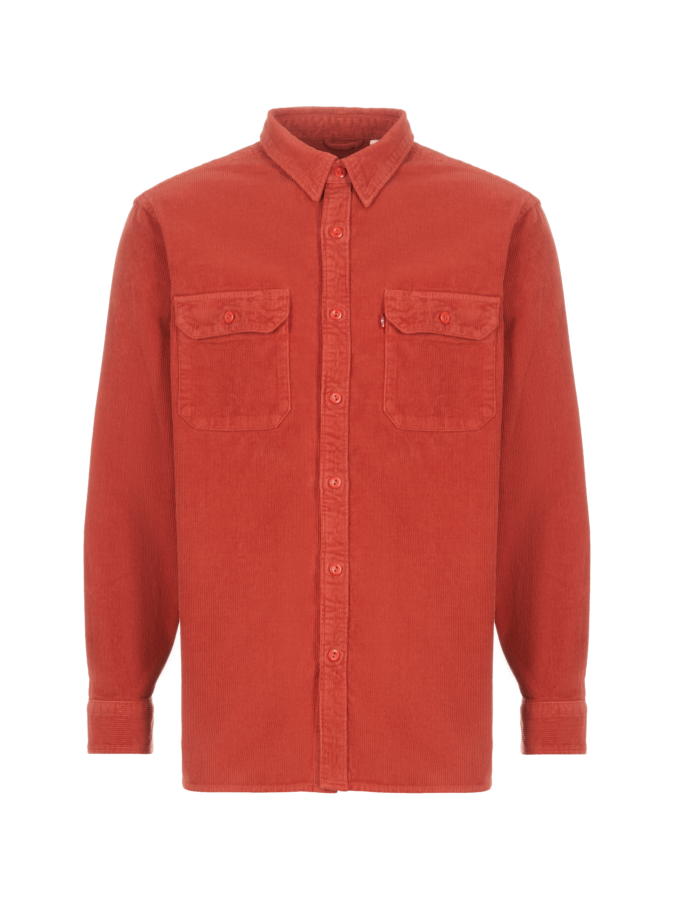 Chemise ample en velours côtelé