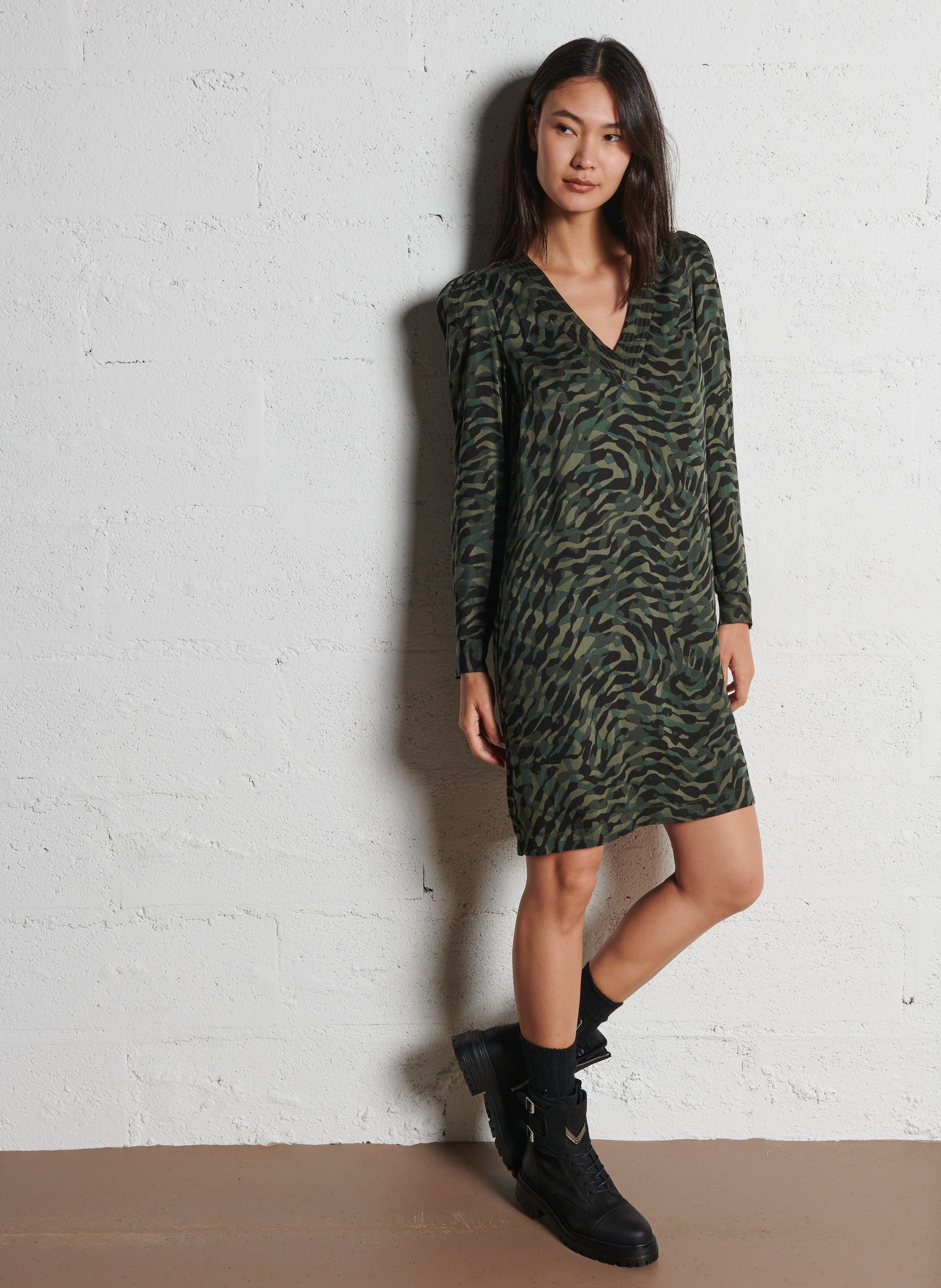 ikks robe camouflage