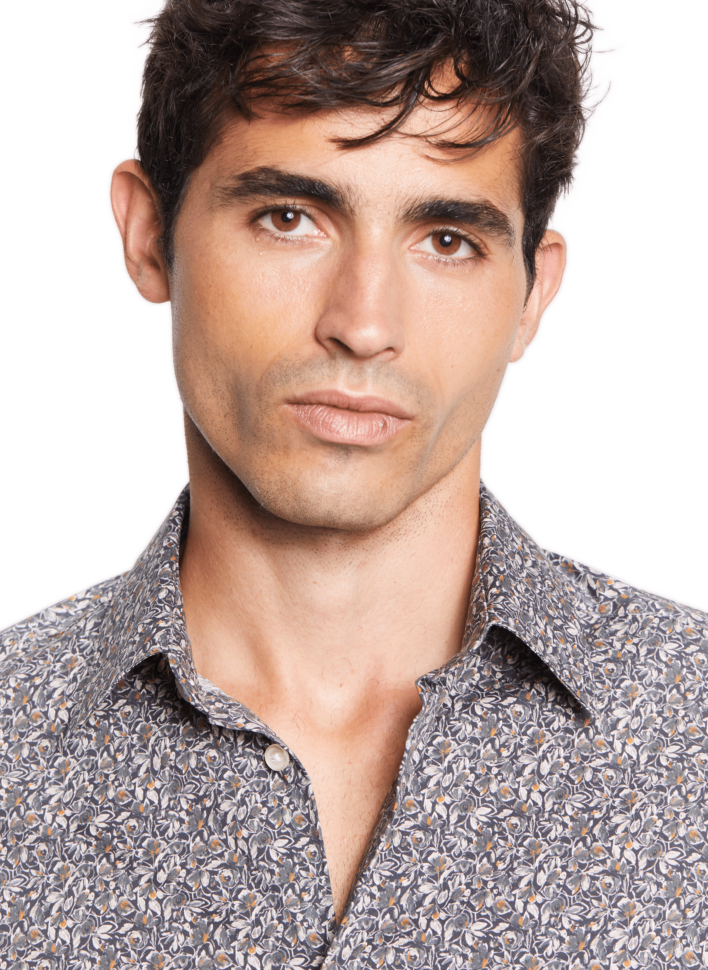 Chemise imprimée  Noir