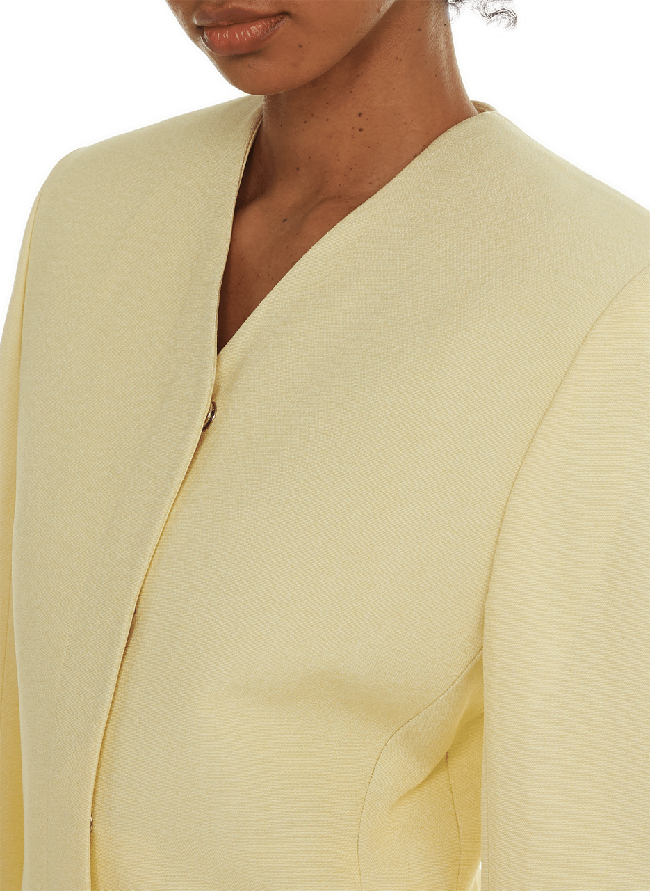 La robe Cubo  JACQUEMUS Jaune