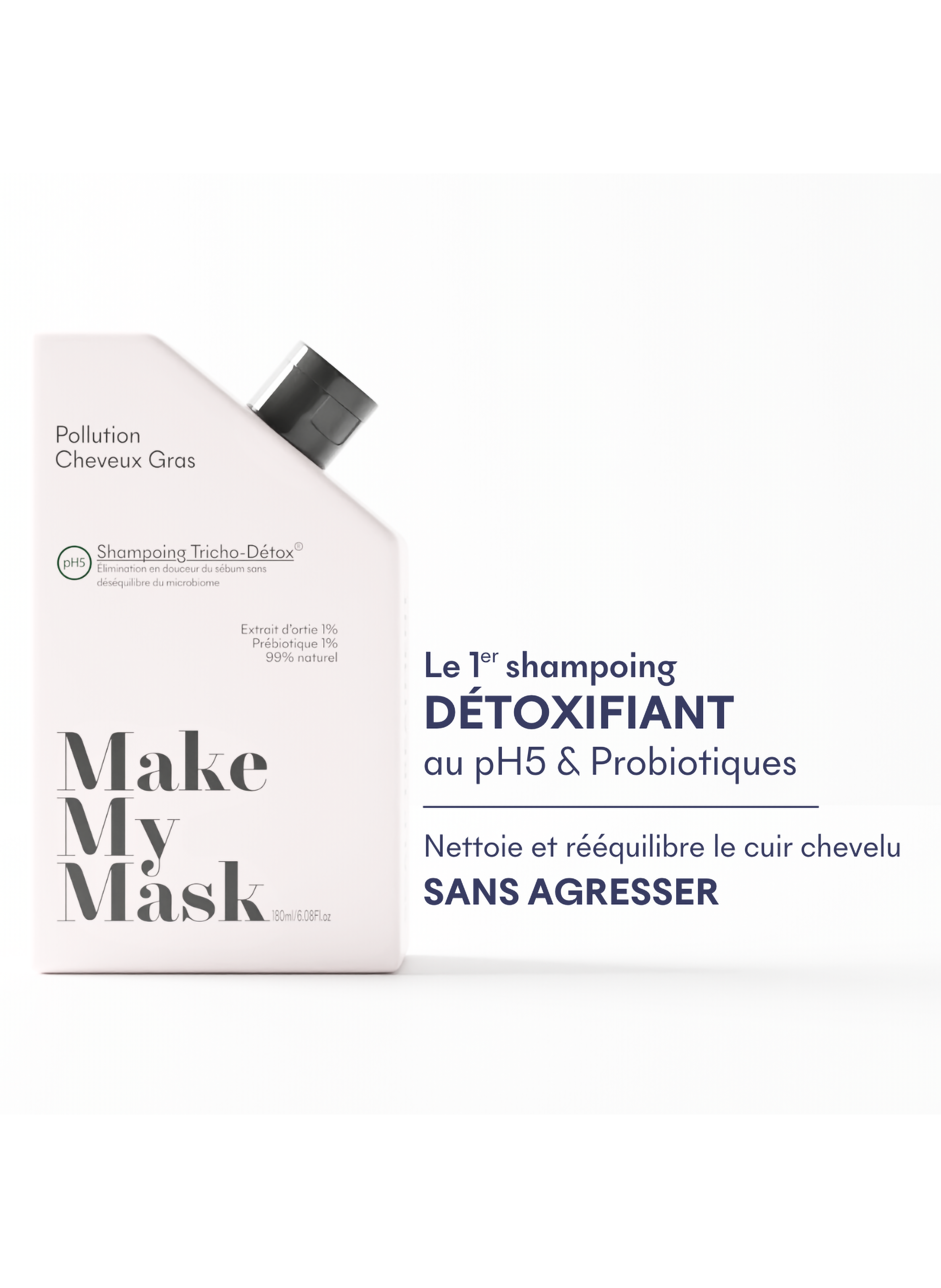 Shampoing Tricho-Detox MAKE MY MASK No color