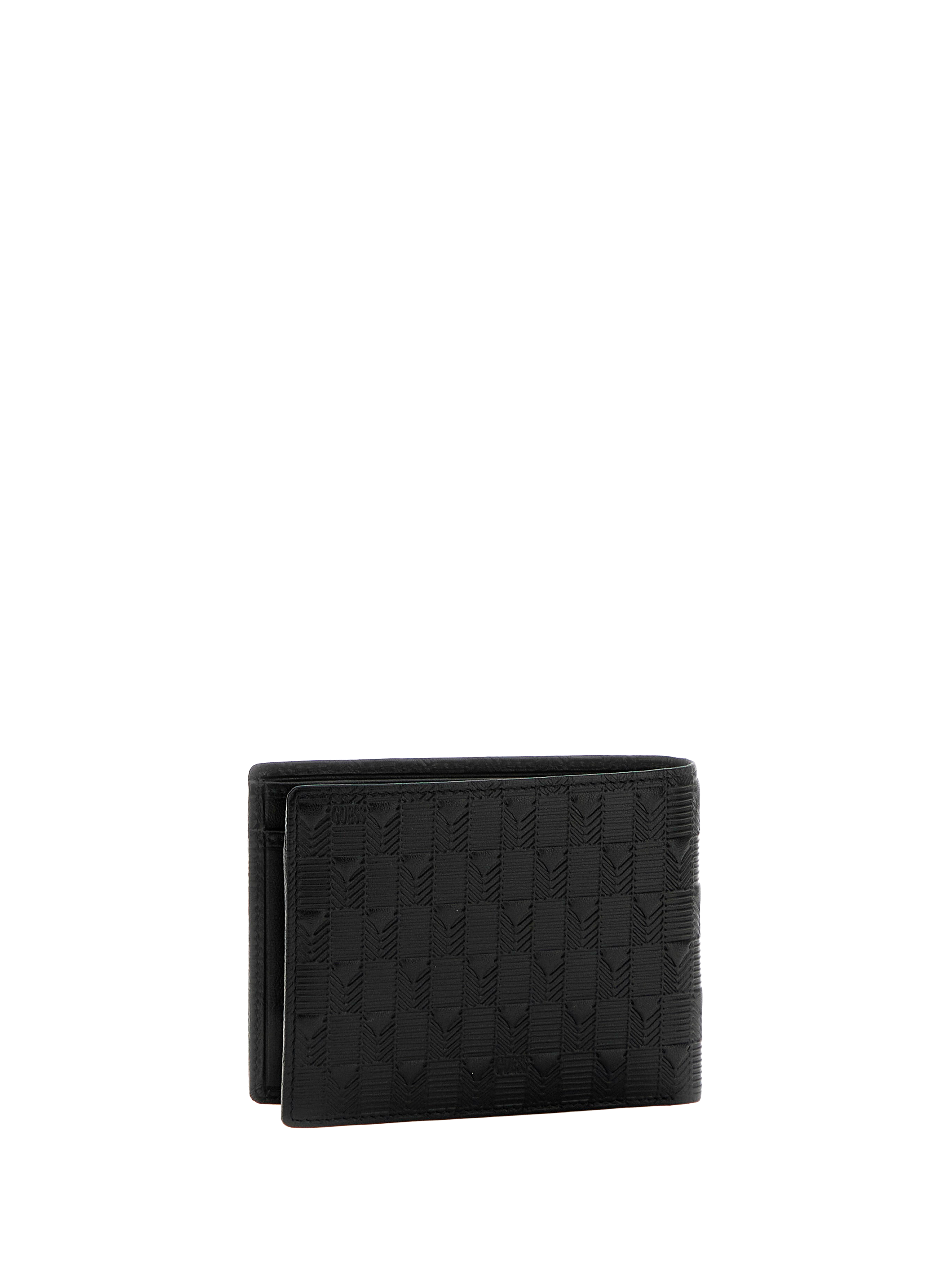 Portefeuille en cuir GUESS Noir