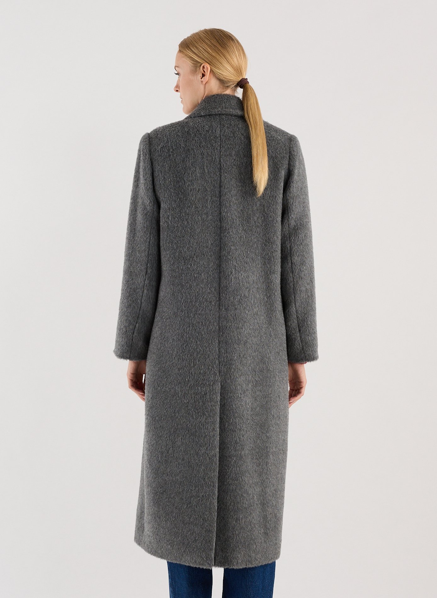 Manteau en laine SAISON 1865 Gris