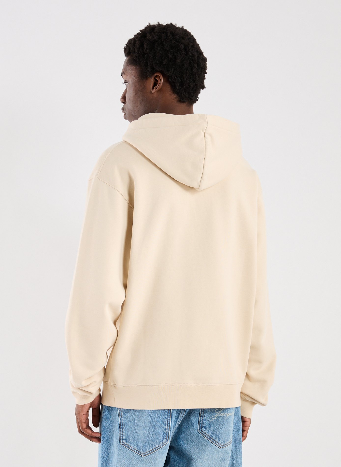 Loose-fit cotton sweatshirt JACQUEMUS Beige