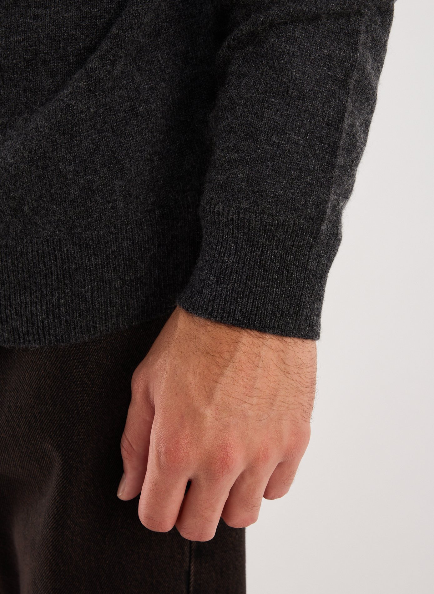  Cashmere round-neck jumper AU PRINTEMPS PARIS Grey