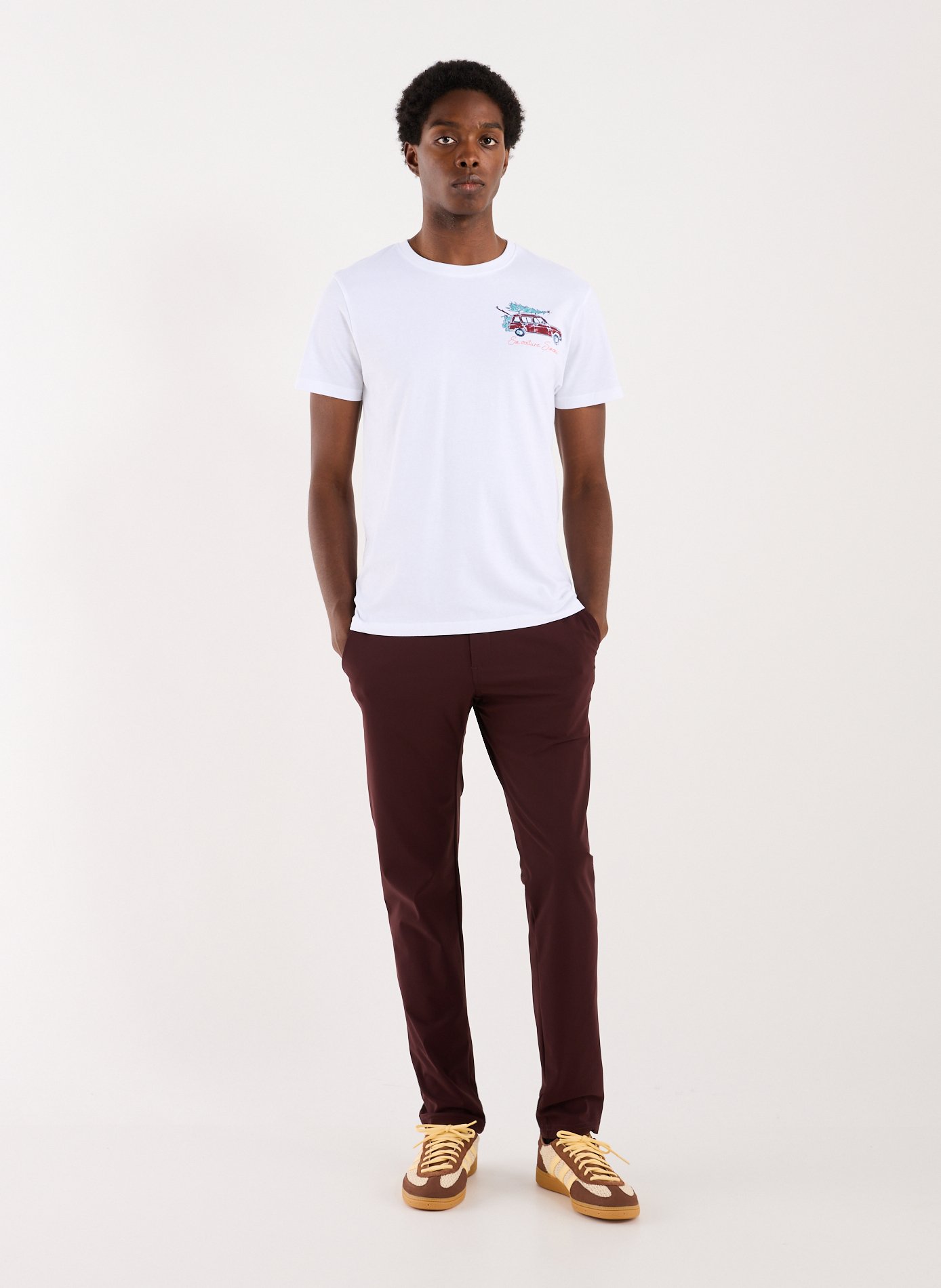 Night blue trousers - The Air Uniform 1789 CALA Red