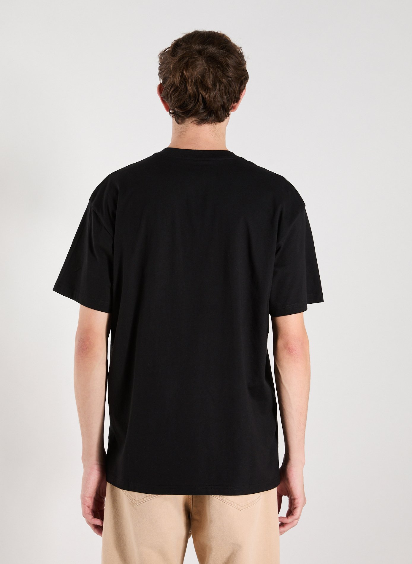 T-shirt à manches courtes en coton CARHARTT WIP Noir