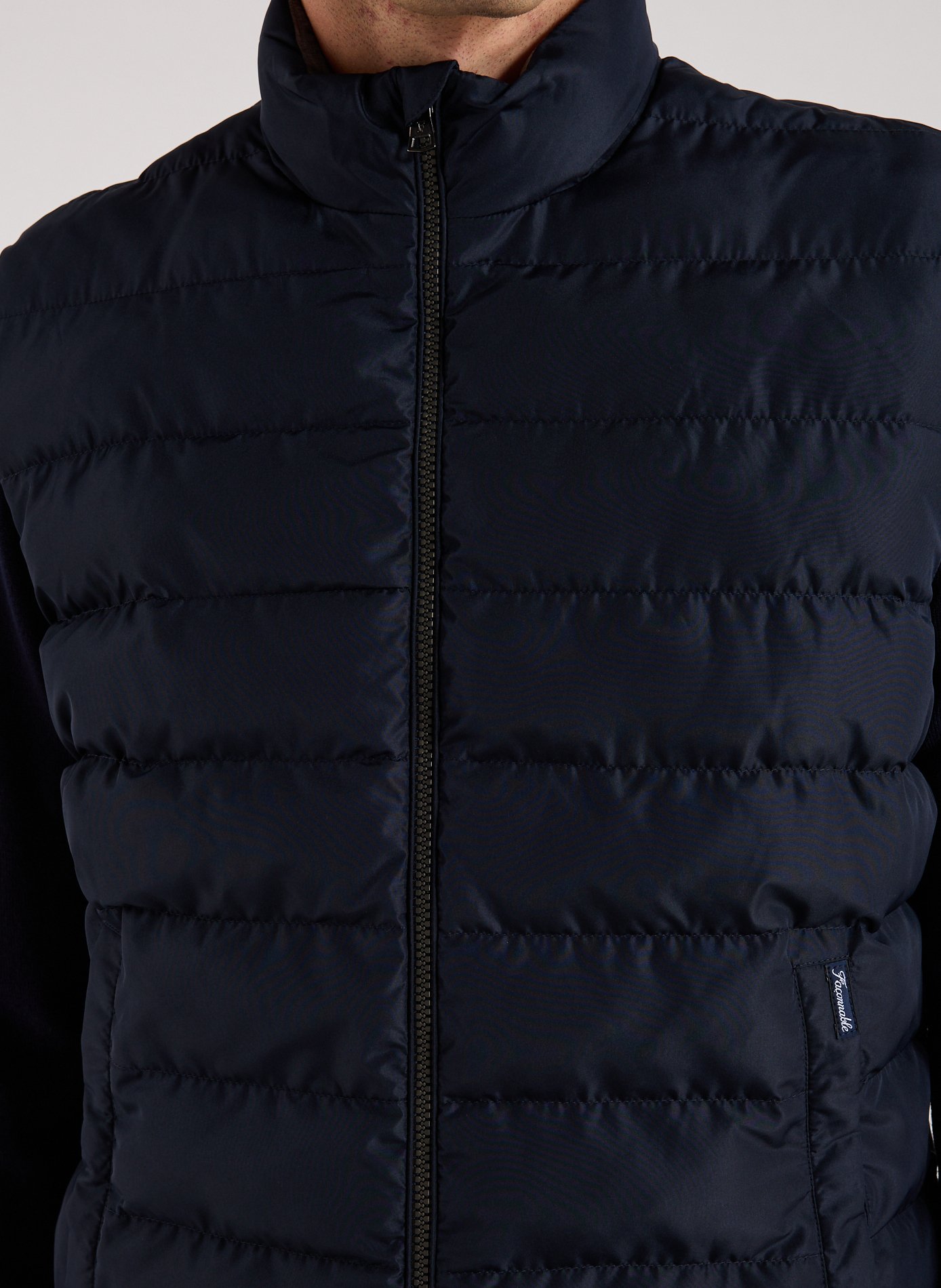 Blouson matelassé sans manches FACONNABLE Bleu