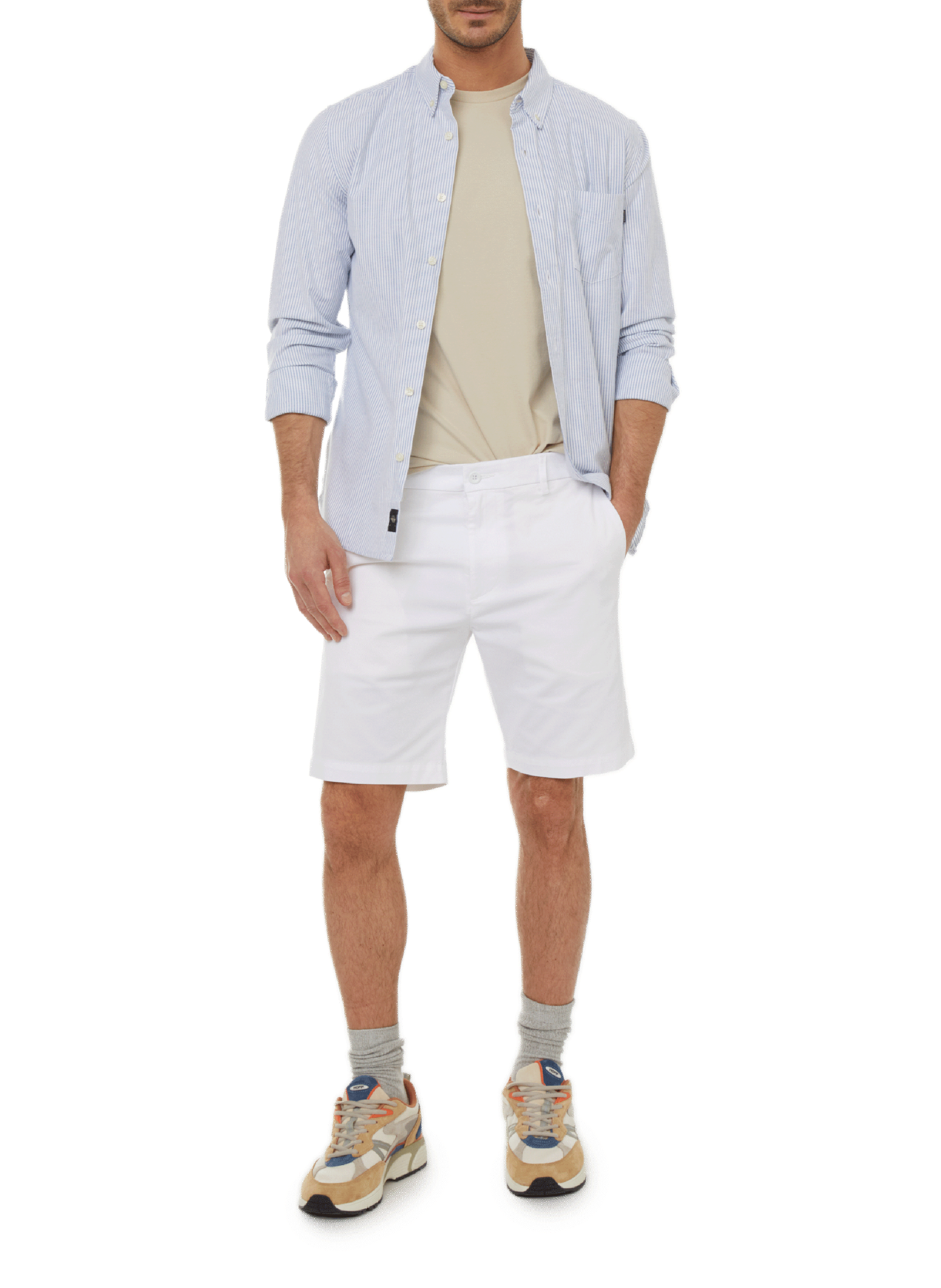 Casquette gavroche en lin SAISON 1865 Bleu